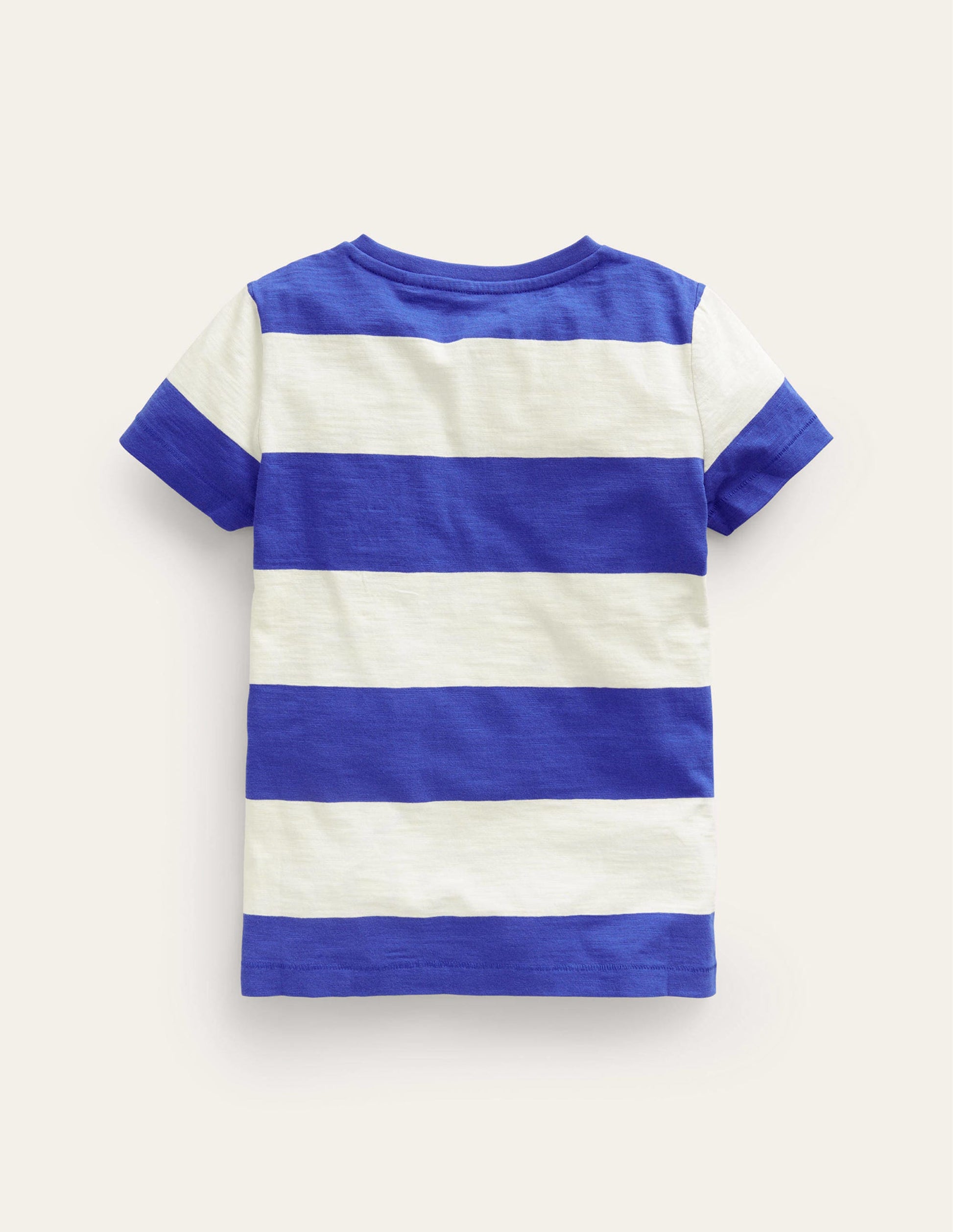 Washed Slub T-shirt-Wisteria Blue/Ivory-2