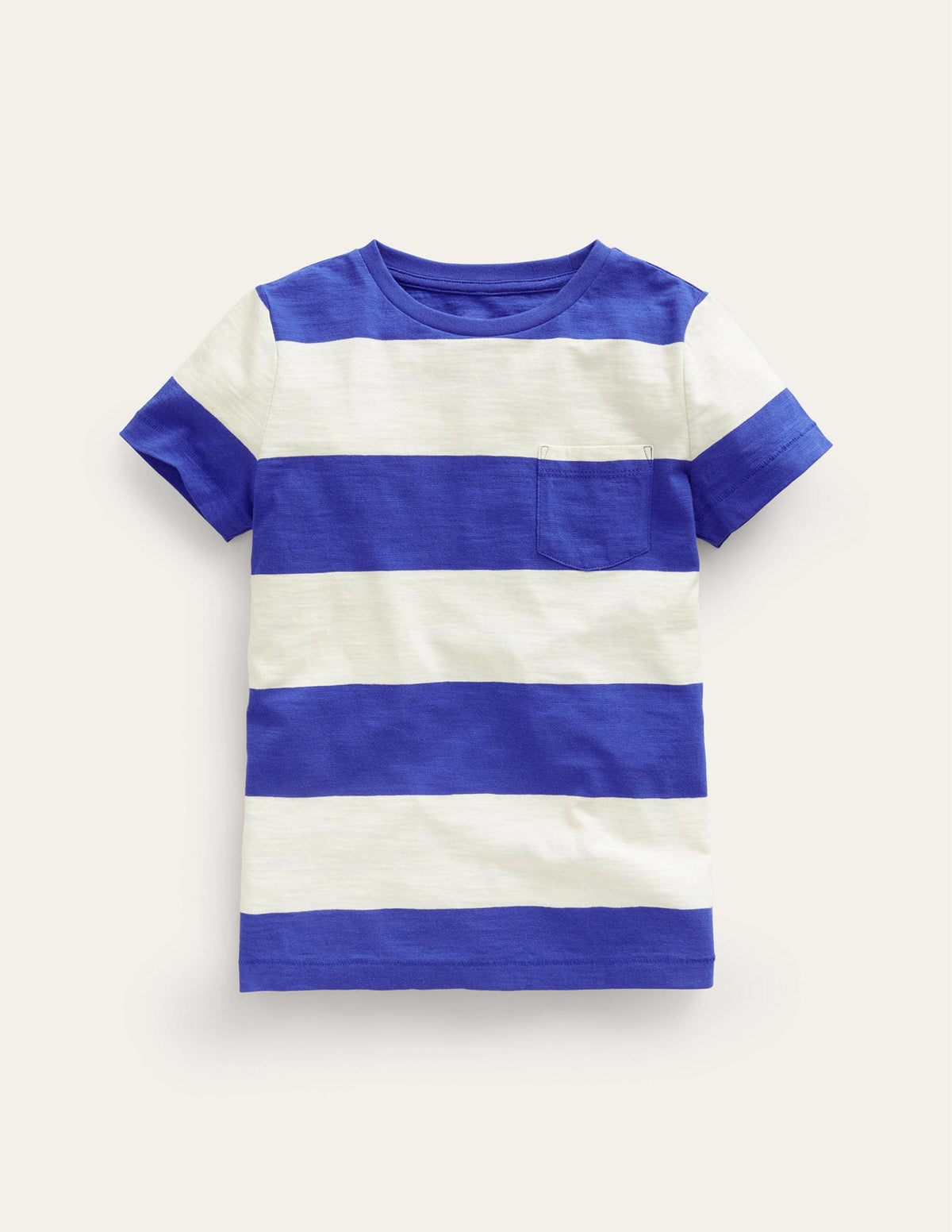 Washed Slub T-shirt-Wisteria Blue/Ivory-1