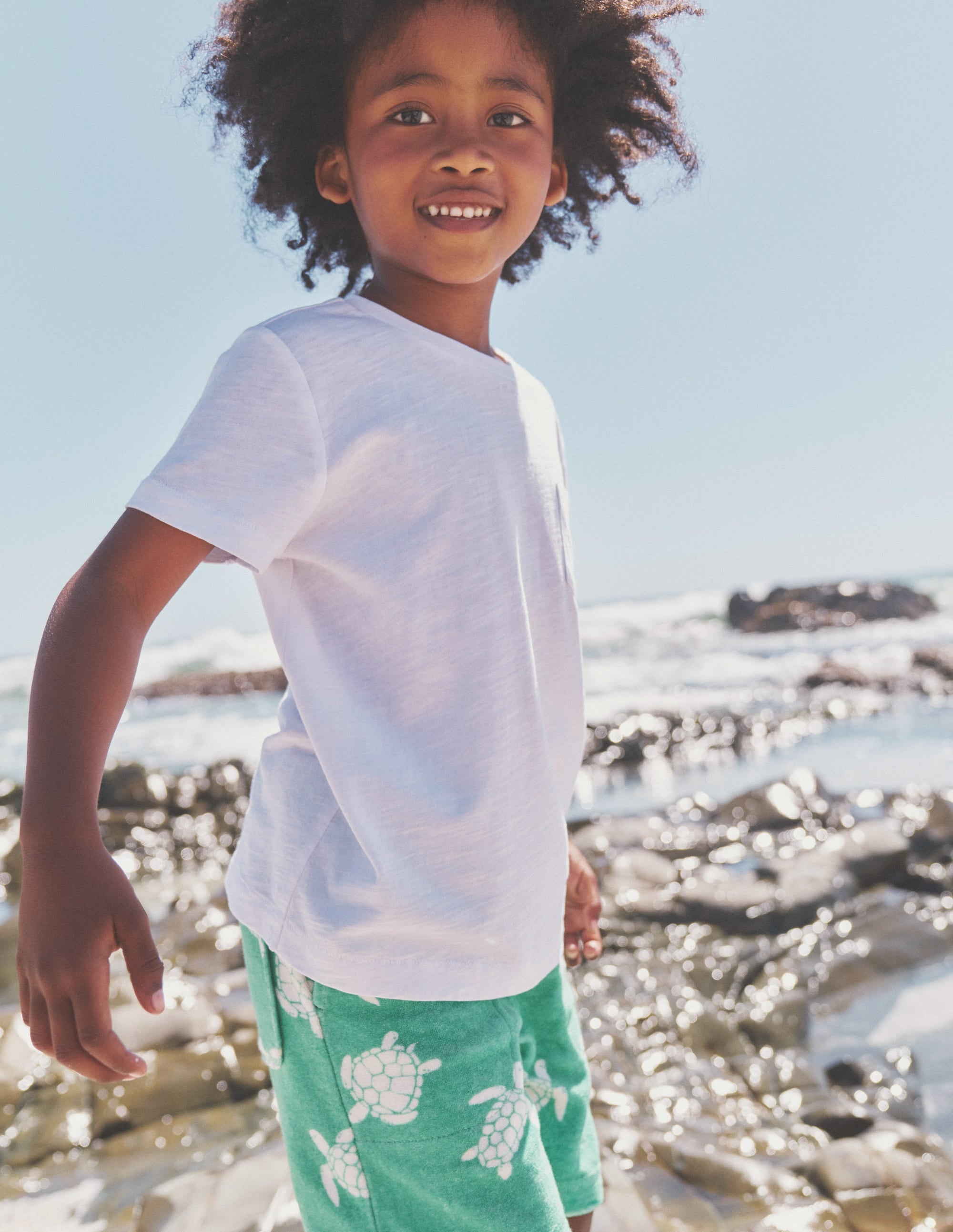 Washed Slub T-shirt-White - Image 4