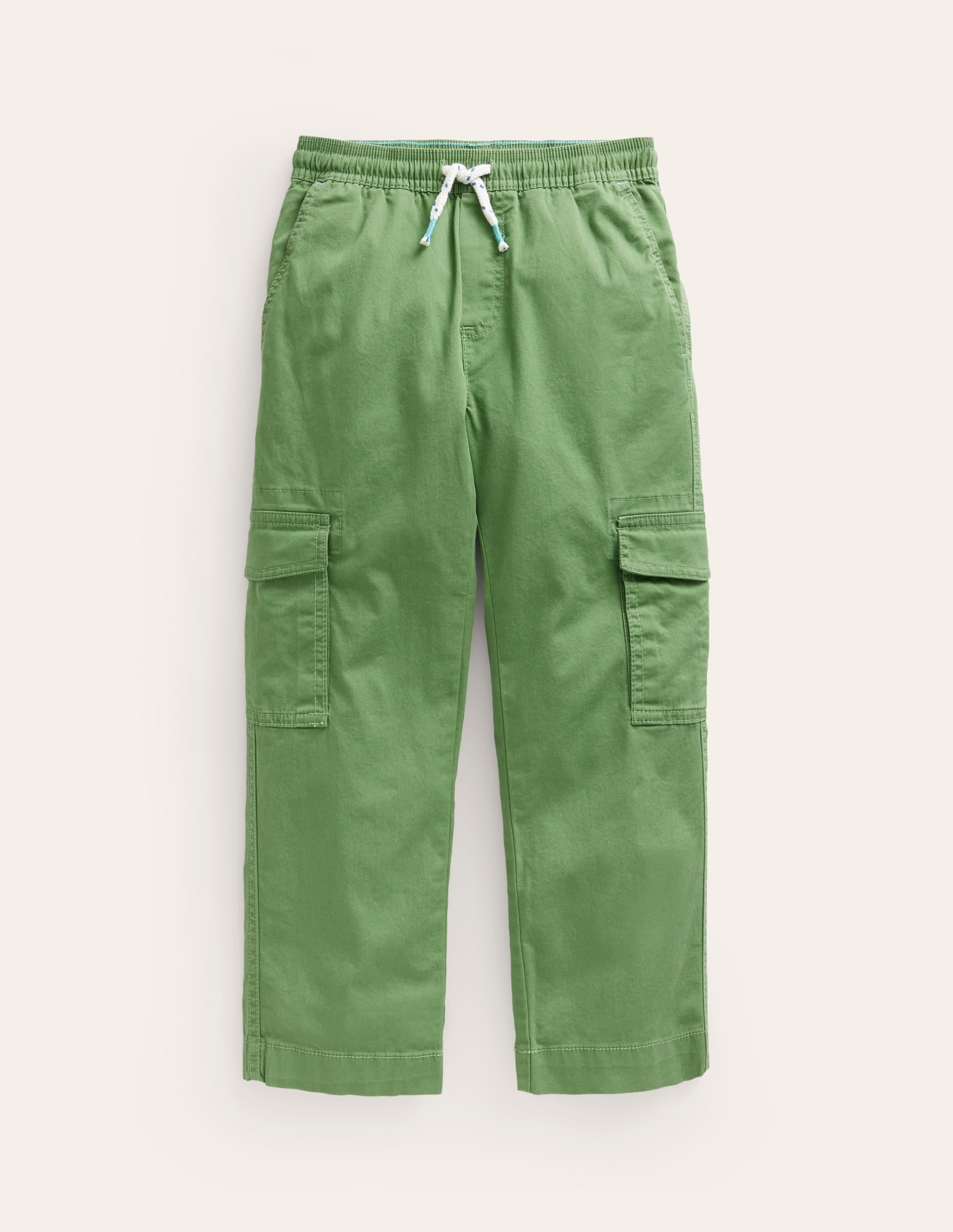 Pull-On Cargo Trouser-Safari Green - Image 1
