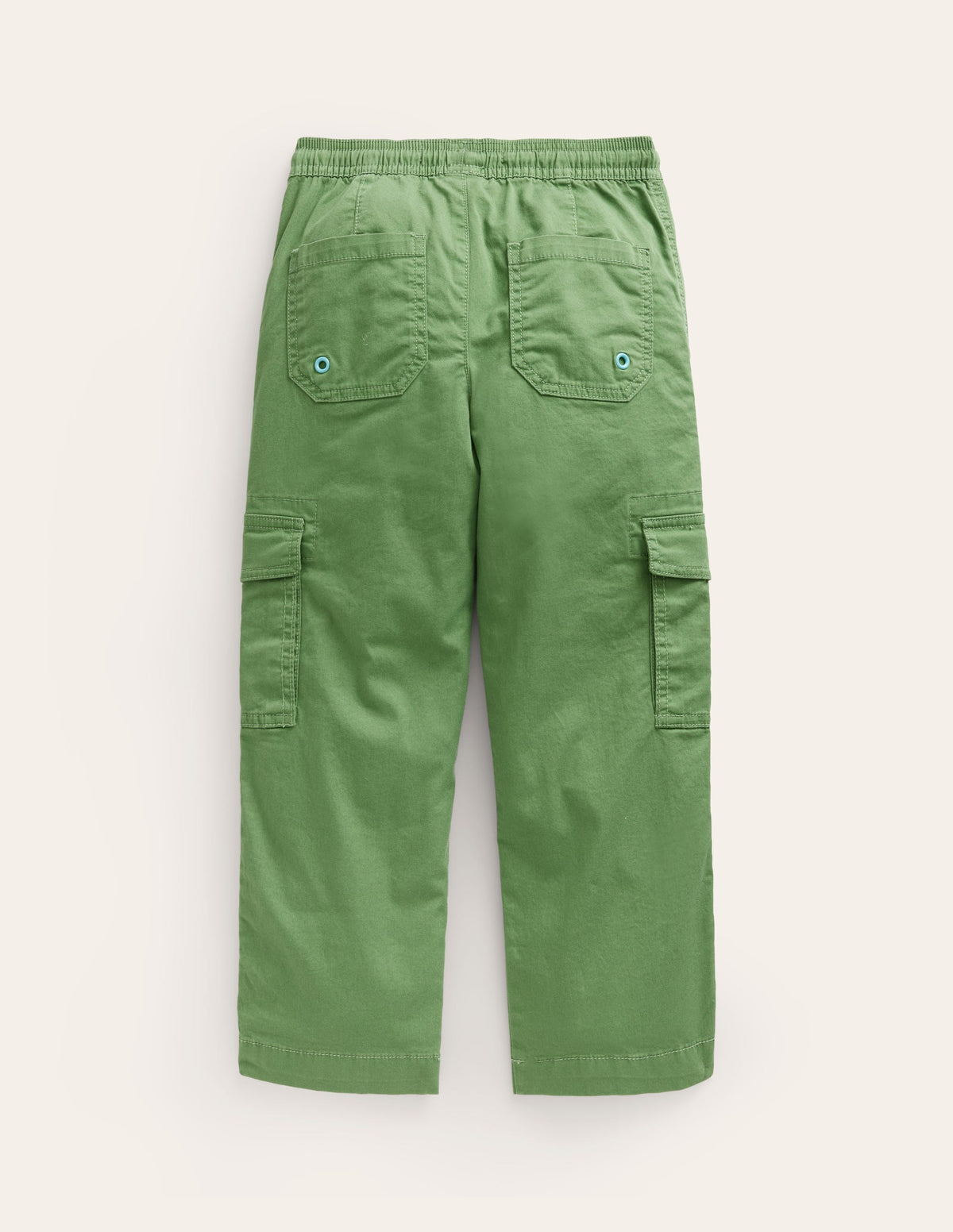 Pull-On Cargo Trouser-Safari Green-2