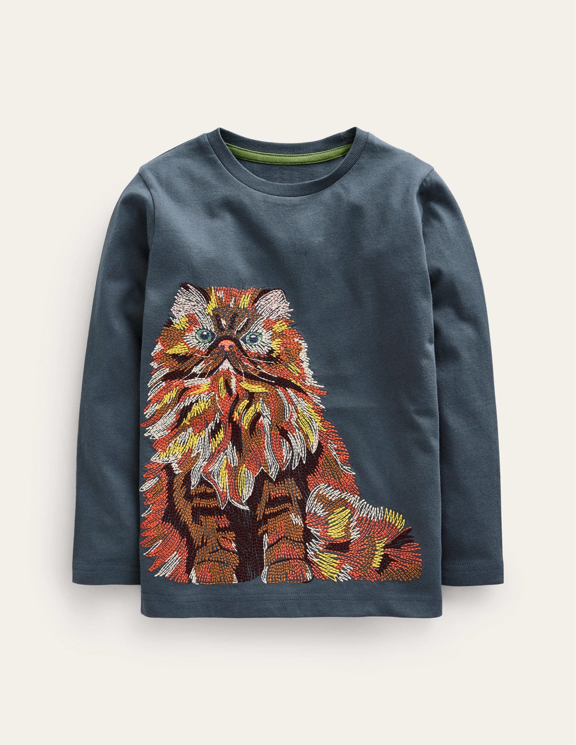 Superstitch T-shirt-Robot Blue Cat-1