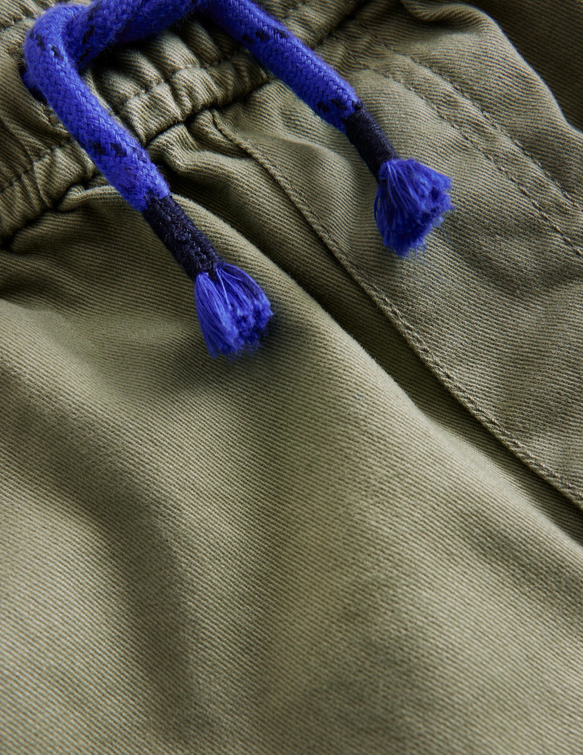 Slim Pull-On Trousers-Pottery Green - Image 3