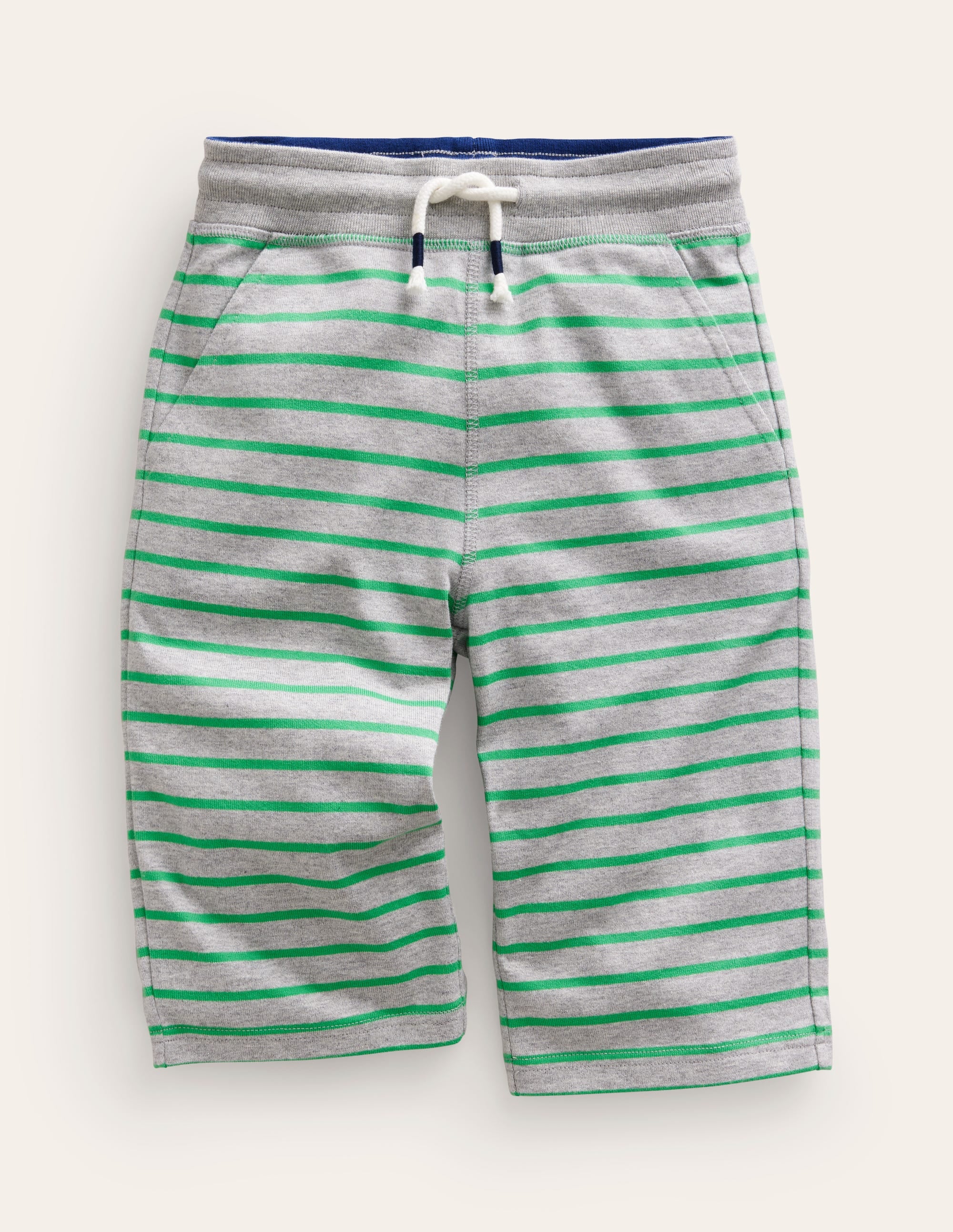 Jersey Baggies-Pea green/Grey Marl - Image 1