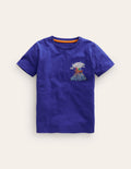 Superstitch Logo T-Shirt-Blue Heron Volcano