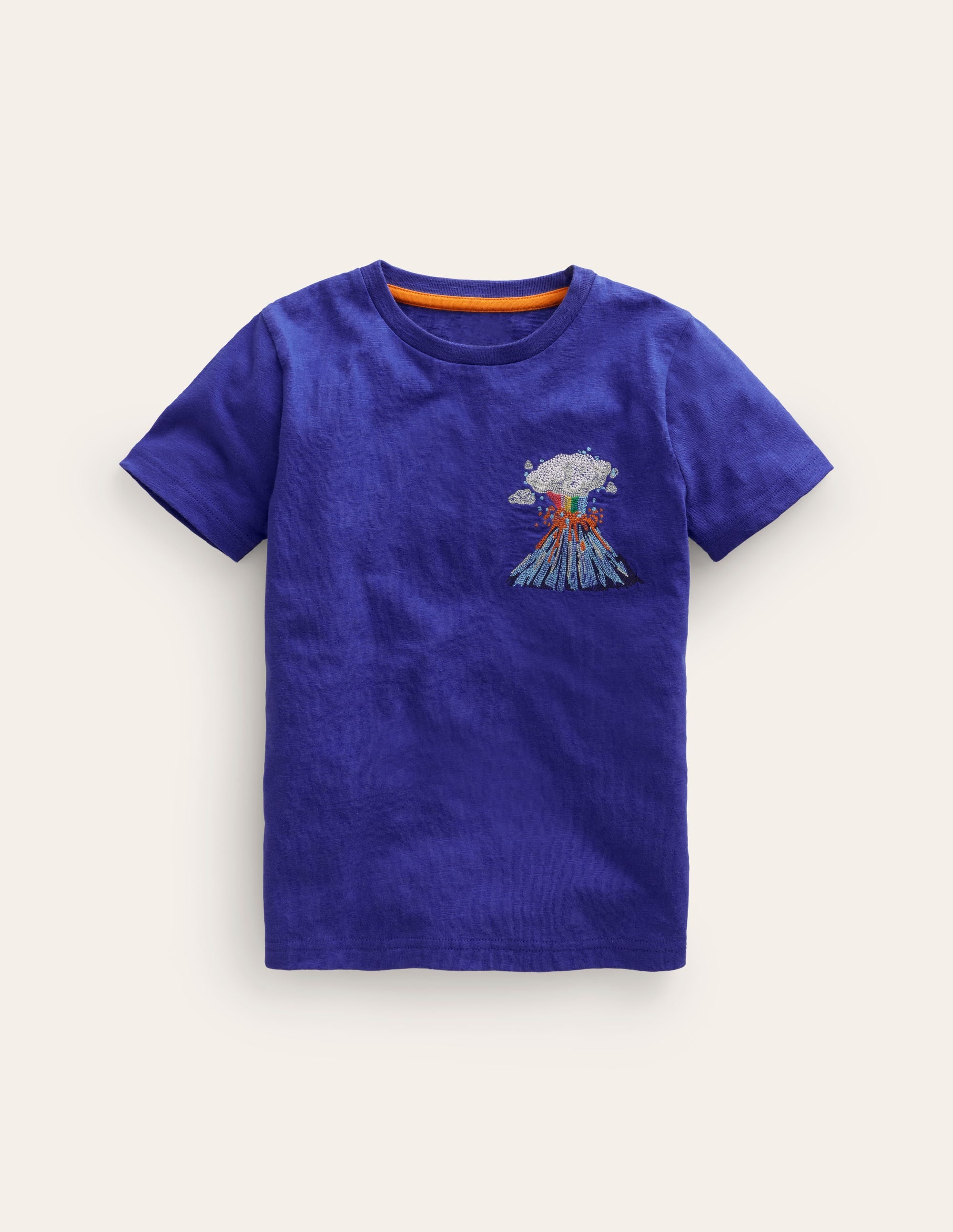 Superstitch Logo T-Shirt-Blue Heron Volcano - Image 1