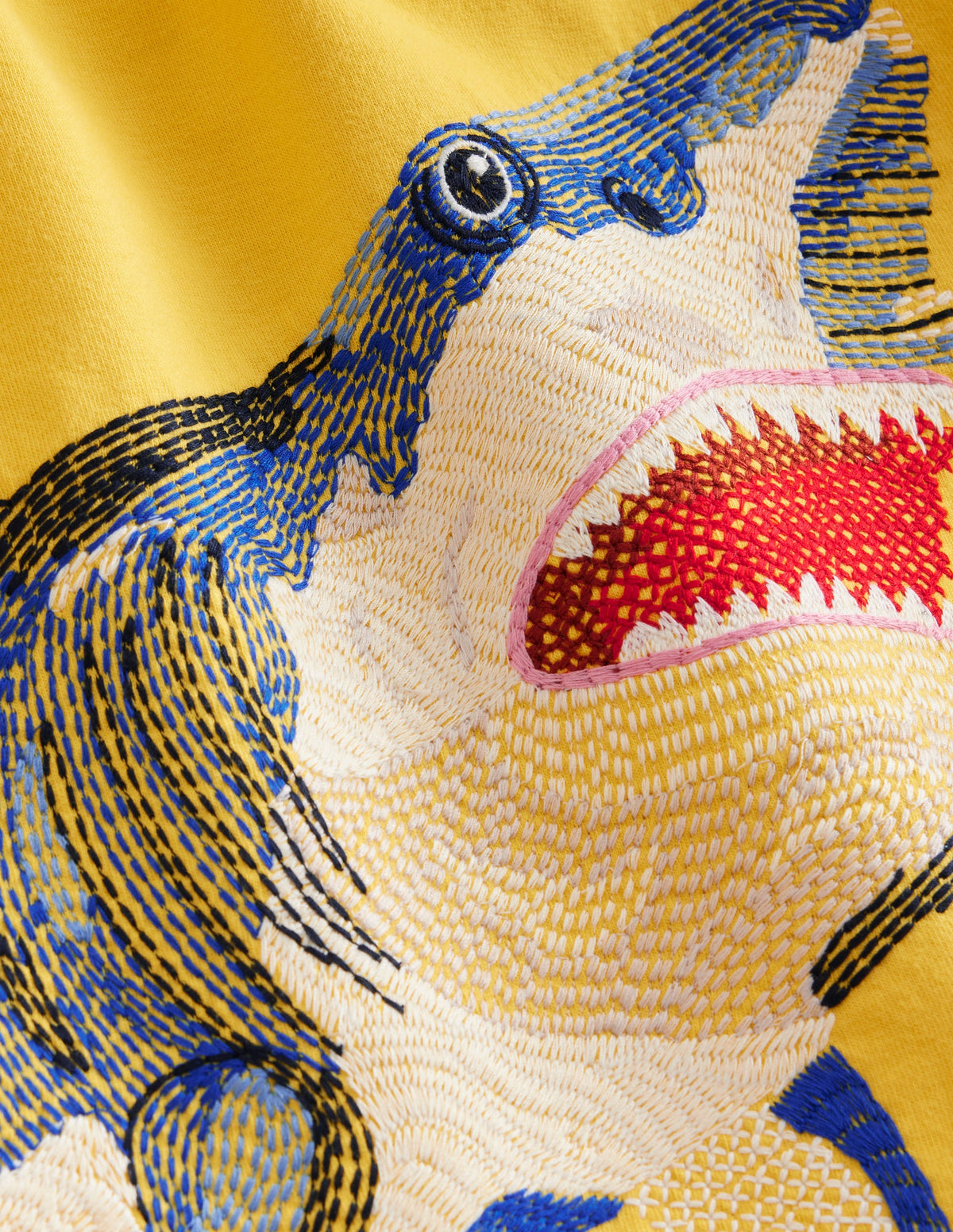 Superstitch Animal T-shirt-Gooseberry Yellow Shark - Image 3