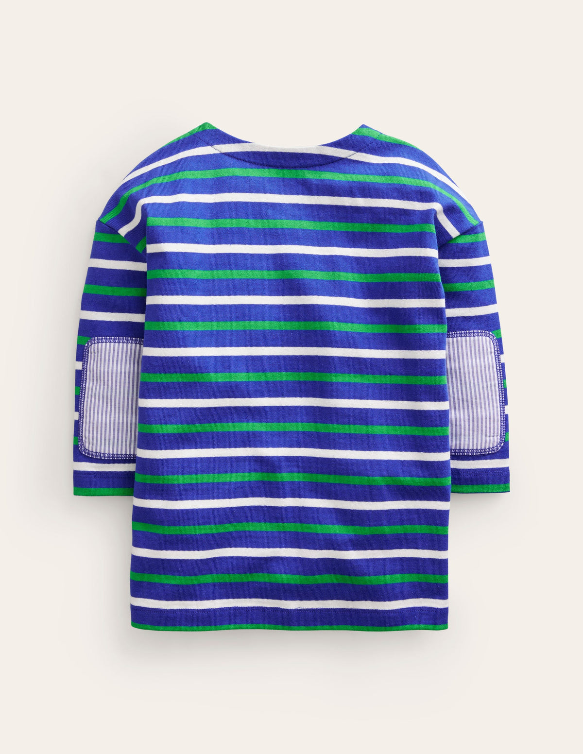 Mariner T-shirt-Sapphire Blue /Runner Bean - Image 2