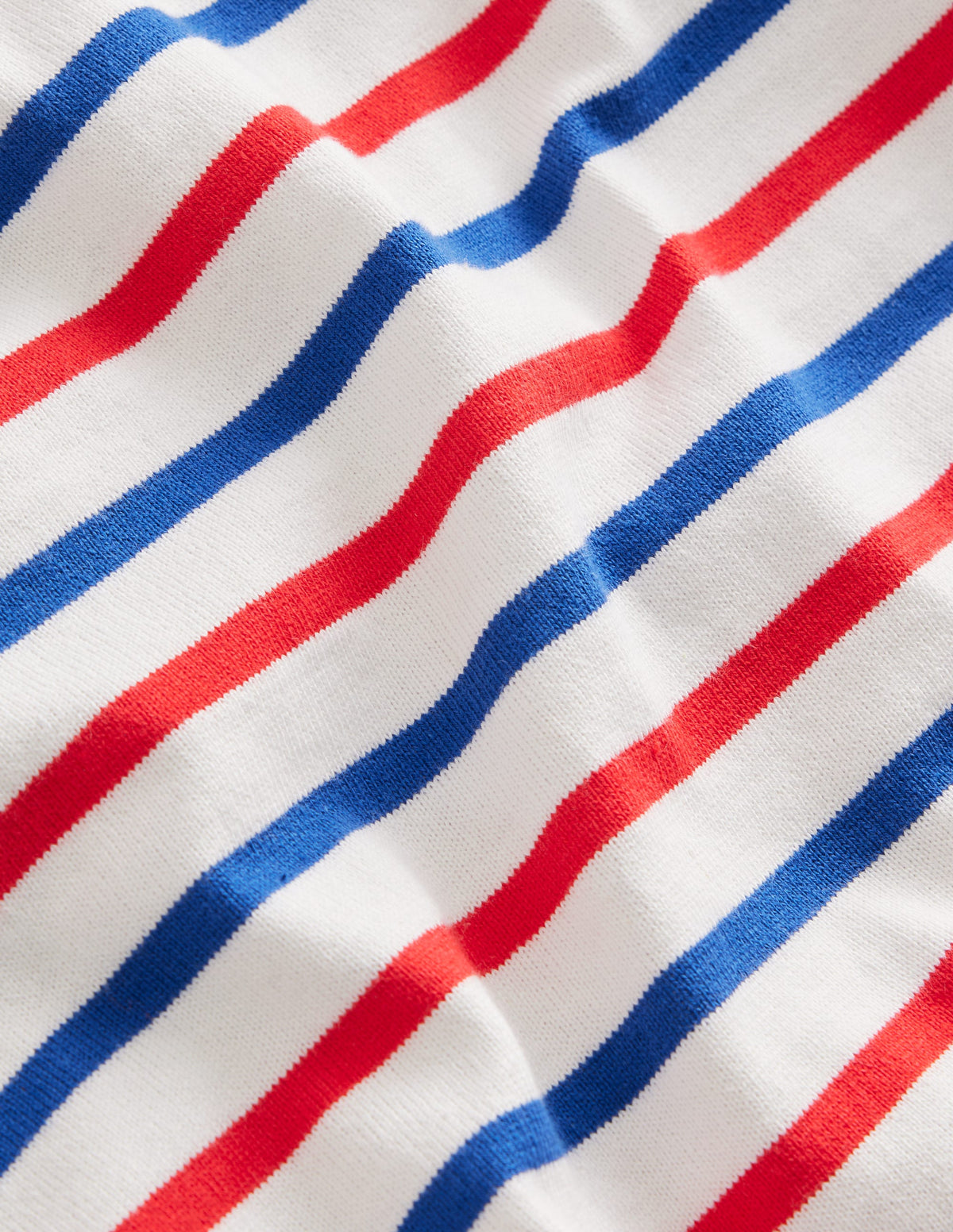 Mariner T-shirt-Sapphire Blue/ Poppy Red - Image 3