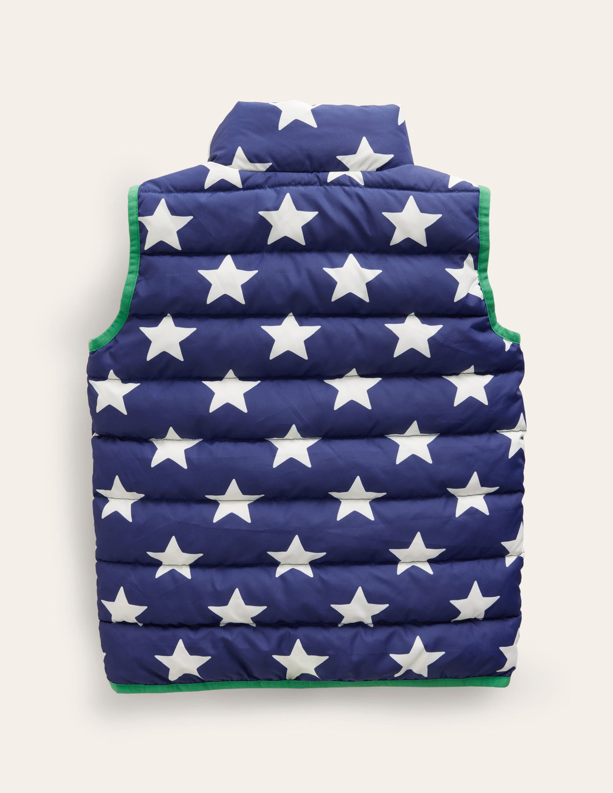 Padded Gilet-College Navy Star - Image 2