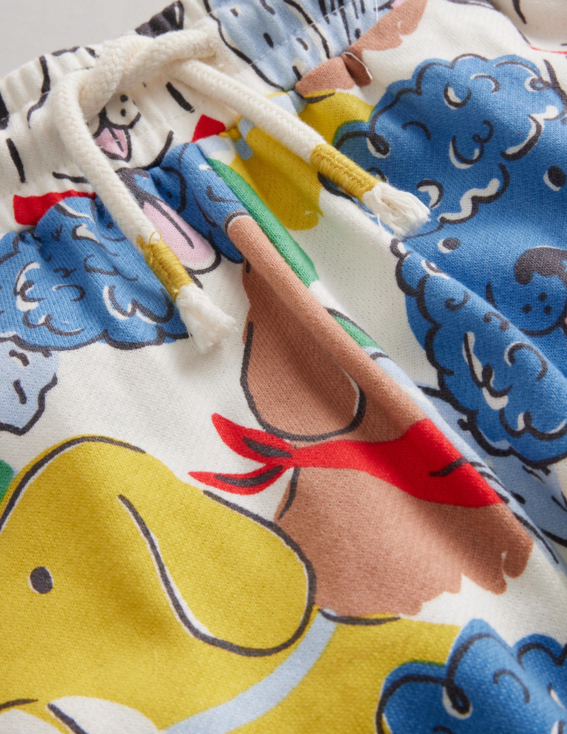 Printed Cosy Relaxed Joggers-Multi Dogs-3