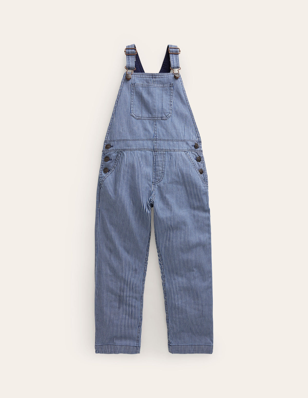 Ticking Stripe Dungaree-Classic Ticking Stripe-1