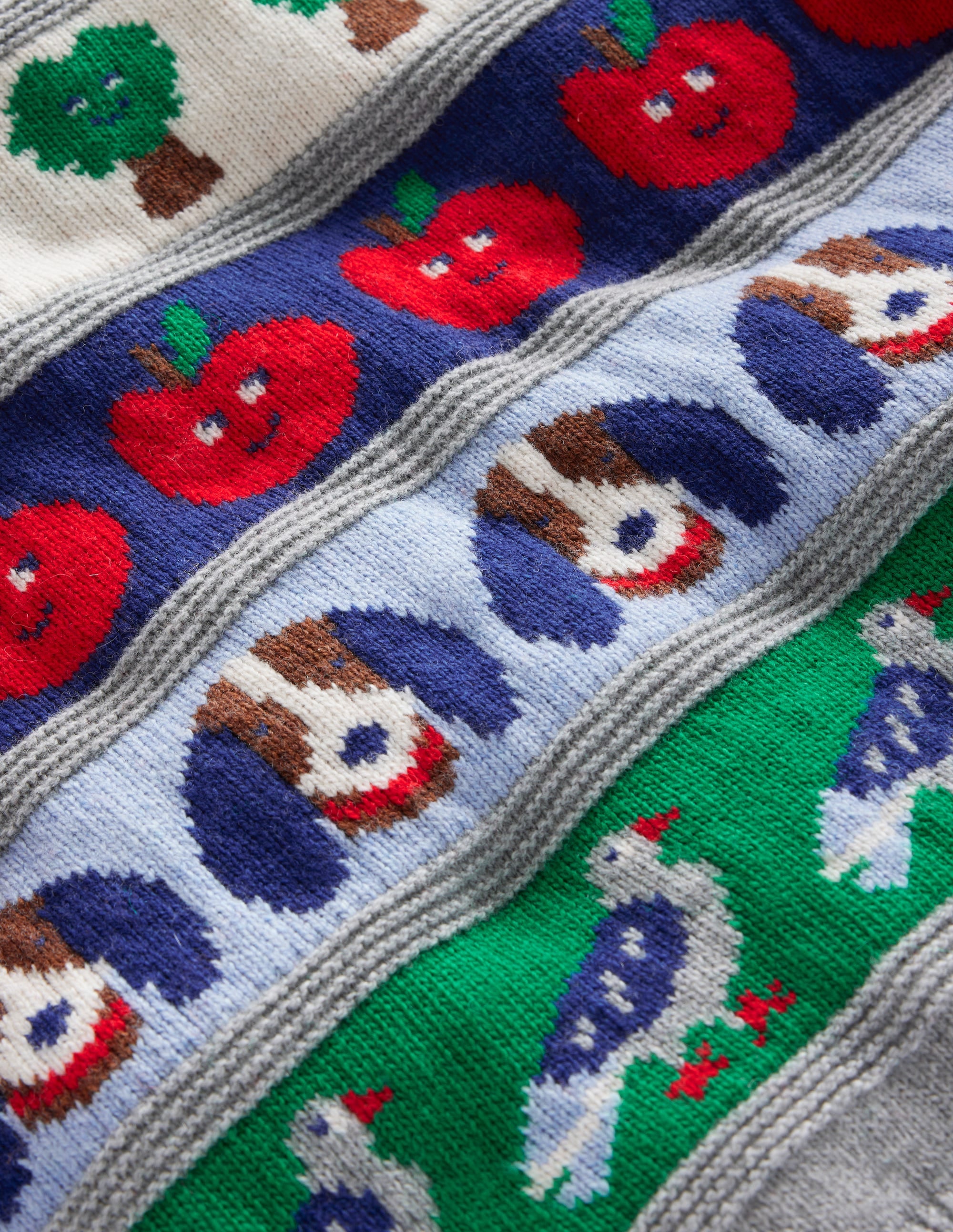 Fair Isle Jumper-Multi Animals - Image 4