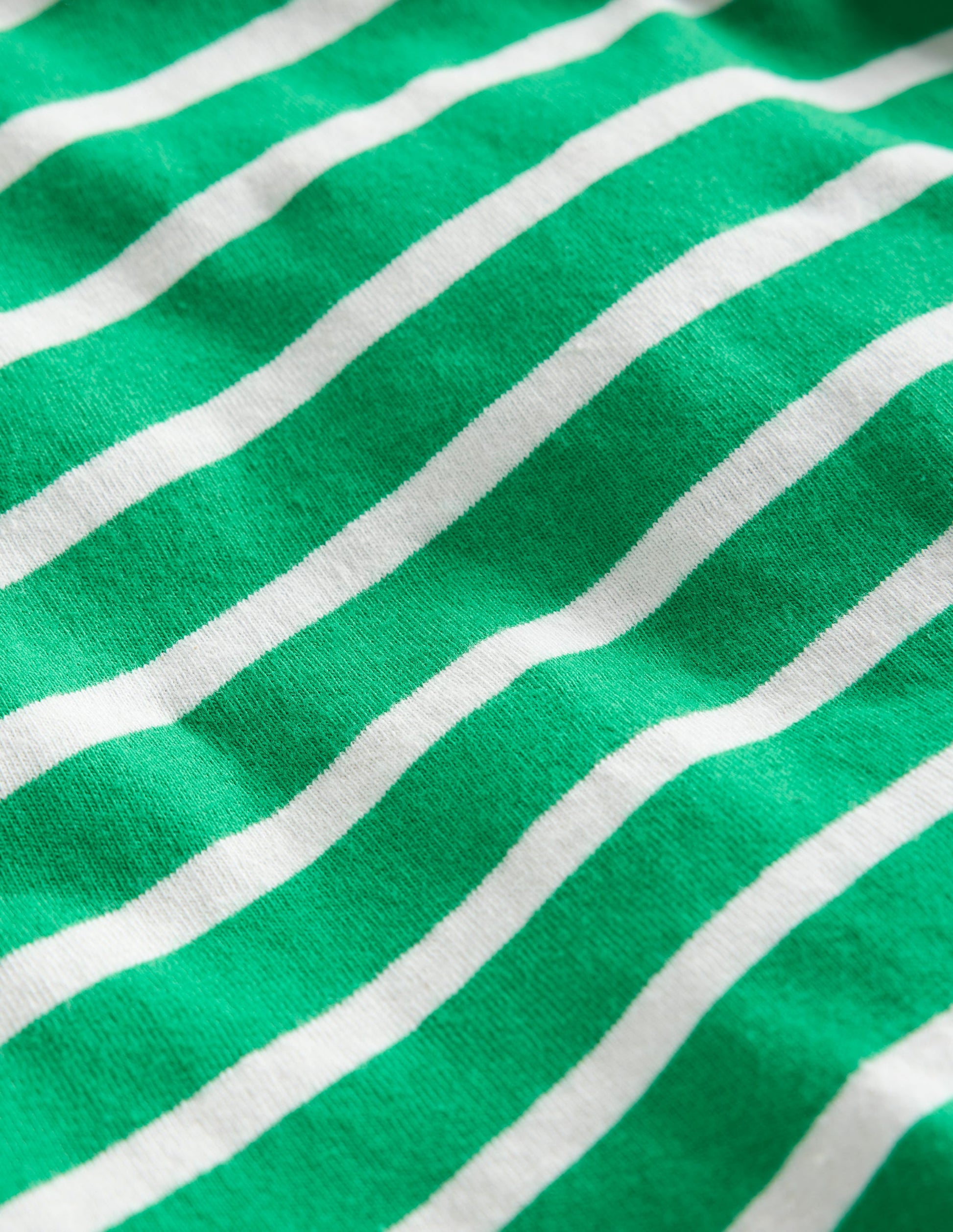 Everyday Breton T-Shirt-Highland Green/Grey Marl-3