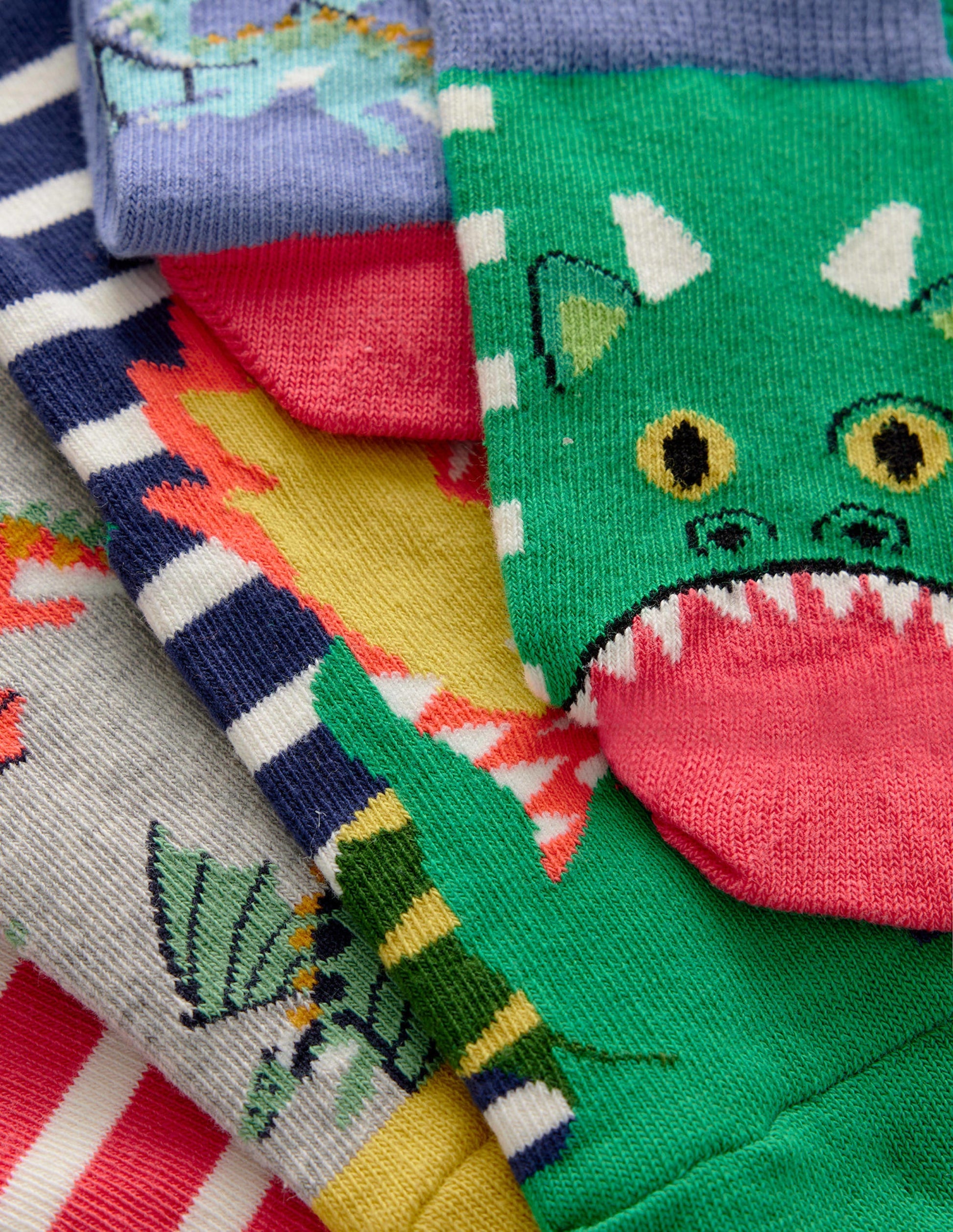 Socks 5 Pack-Multi Dragons-2