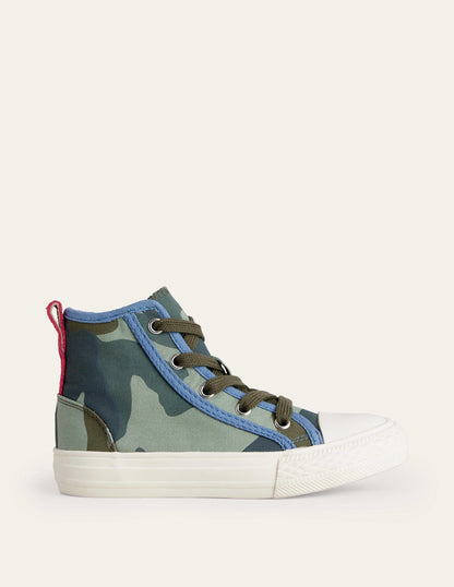 Canvas High Top-Camo-1