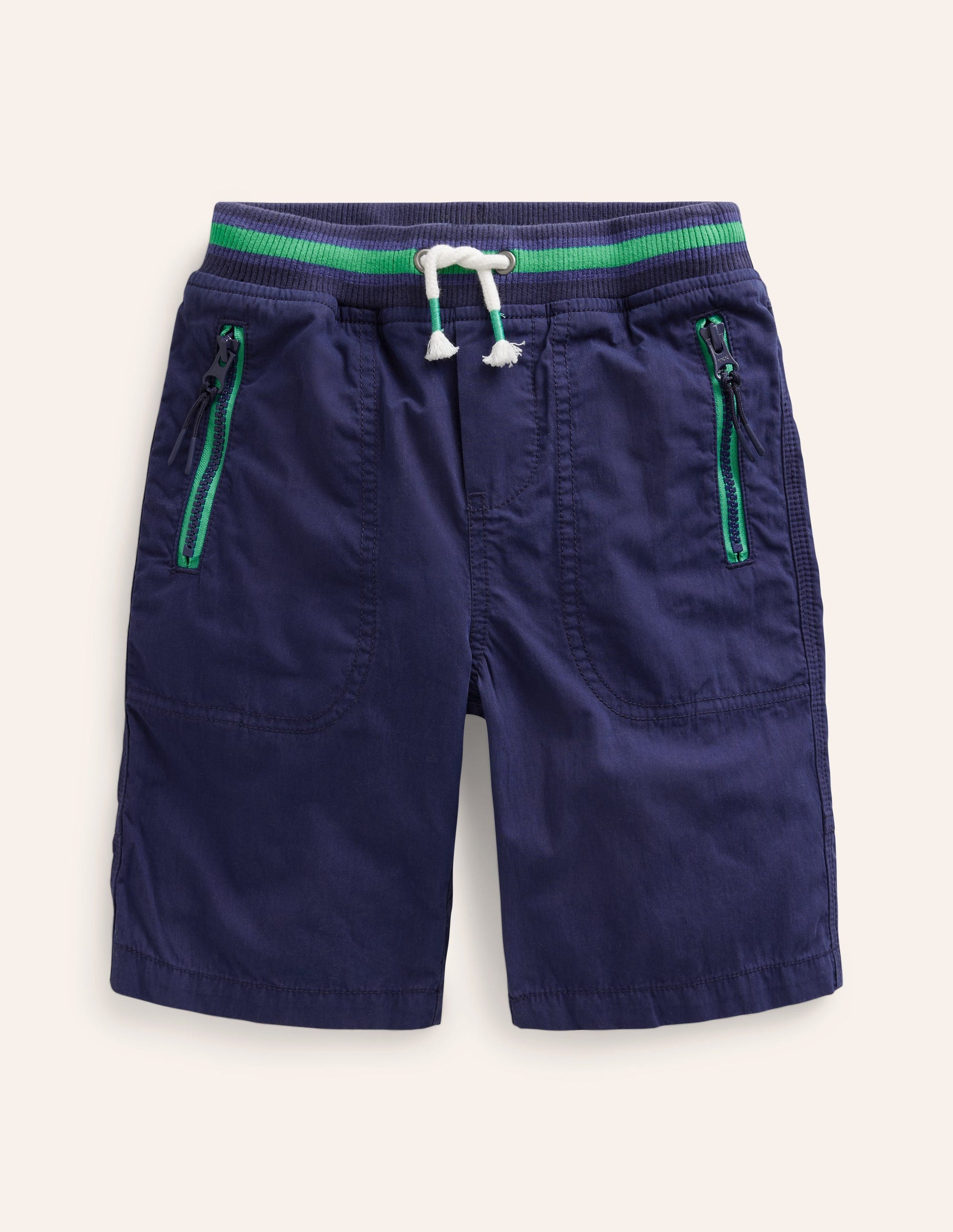 Adventure Shorts-College Navy-1