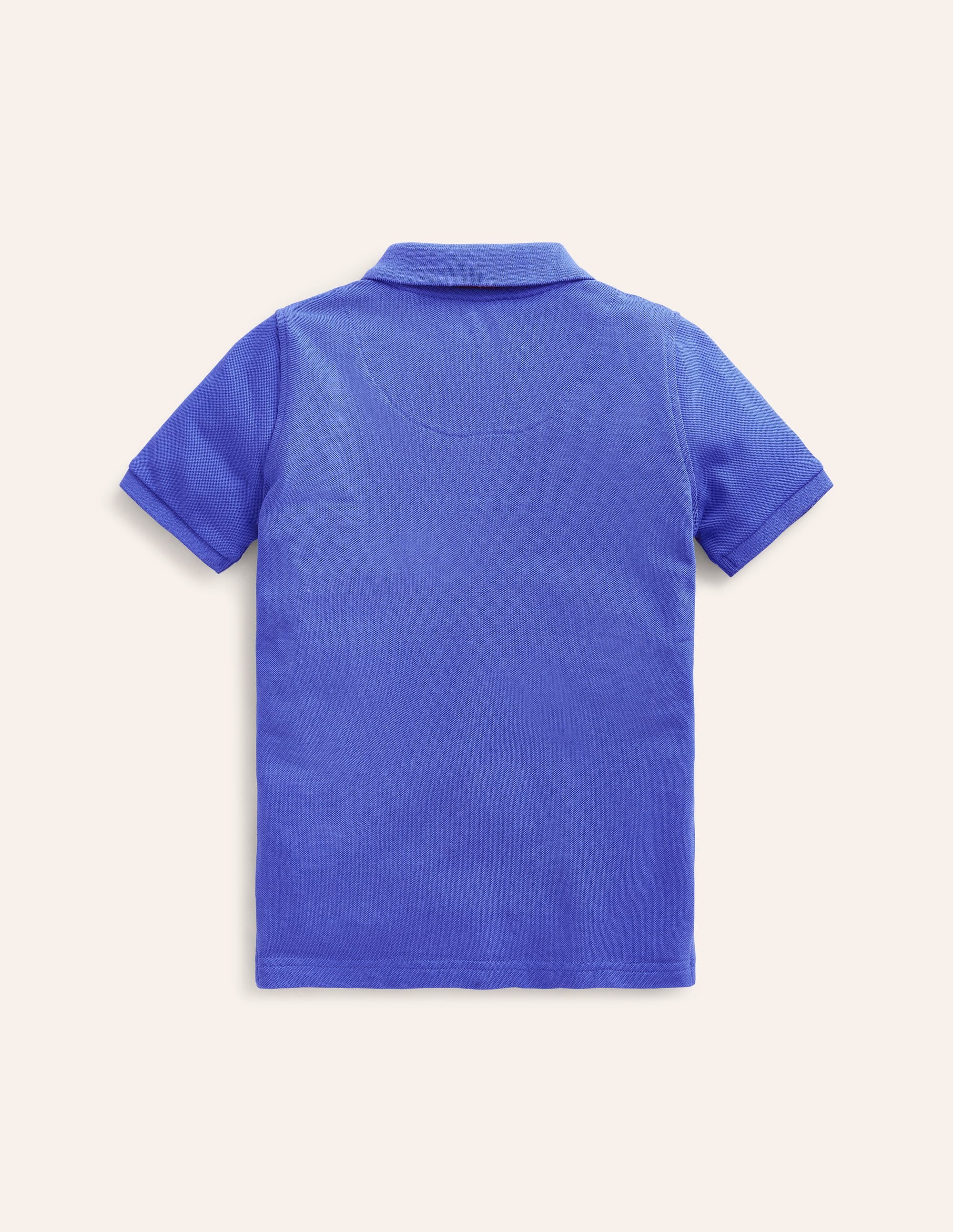 Piqué Polo Shirt-Blue Heron - Image 2