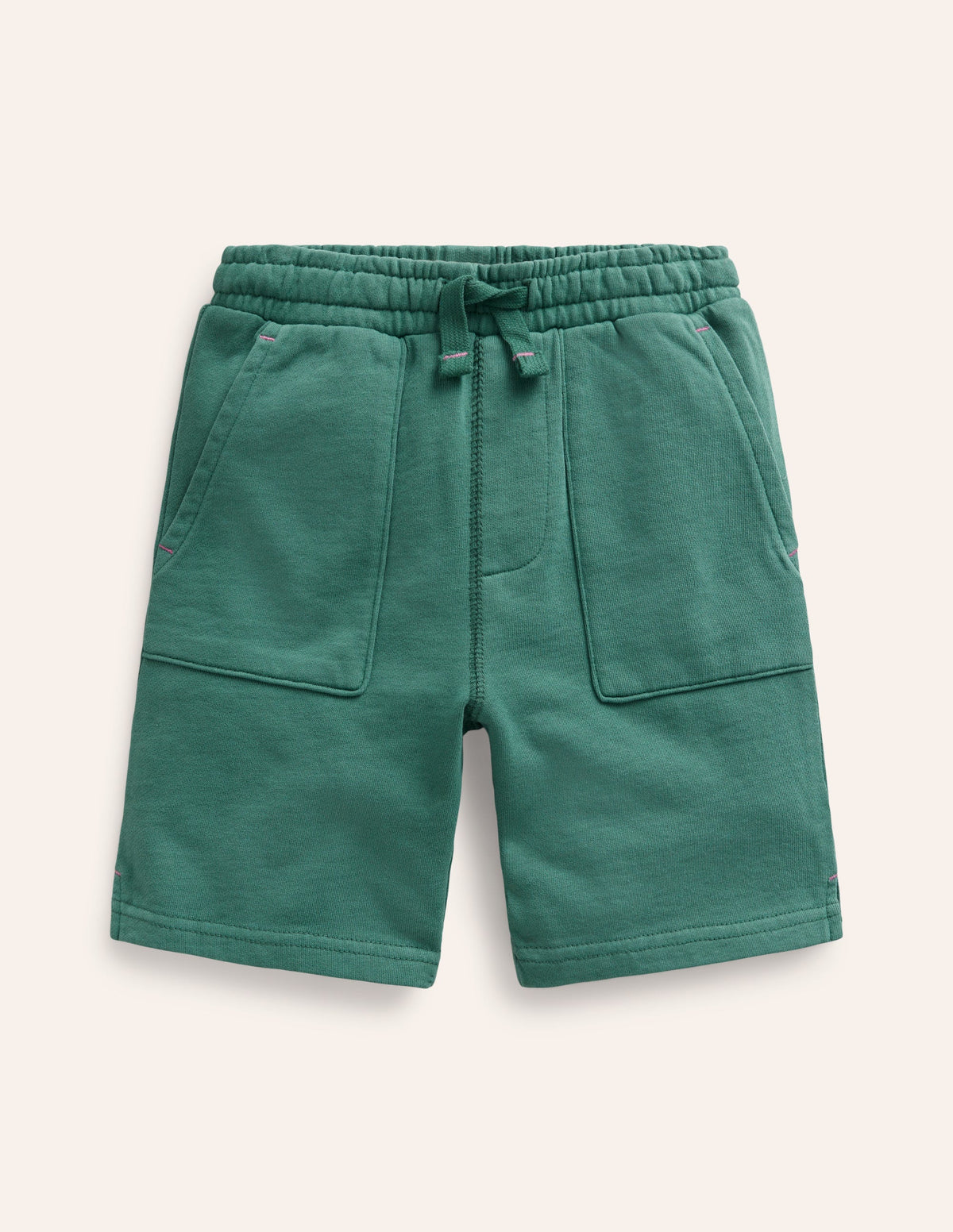 Garment Dye Shorts-Spruce Green - Image 1