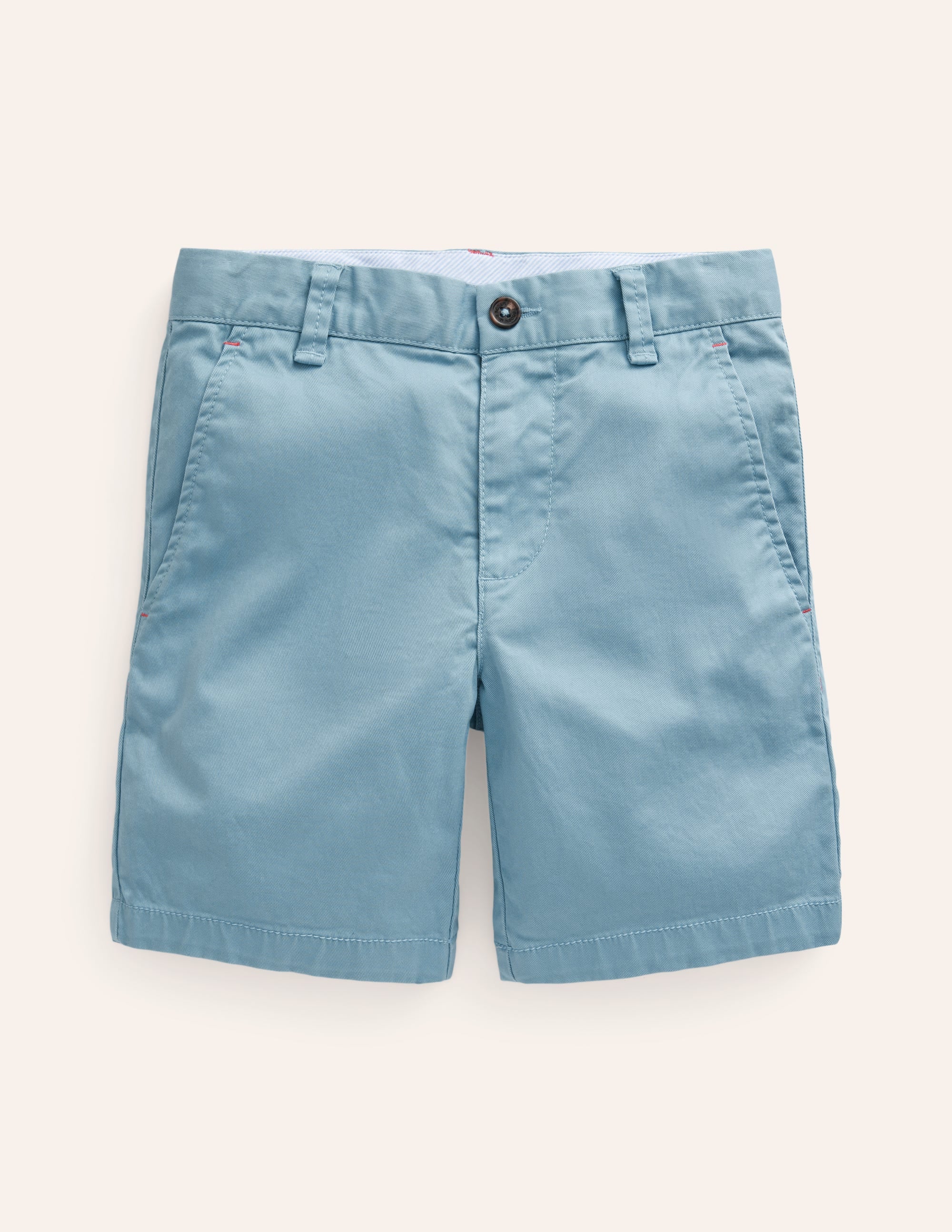 Classic Chino Shorts-Duck Egg Blue - Image 1