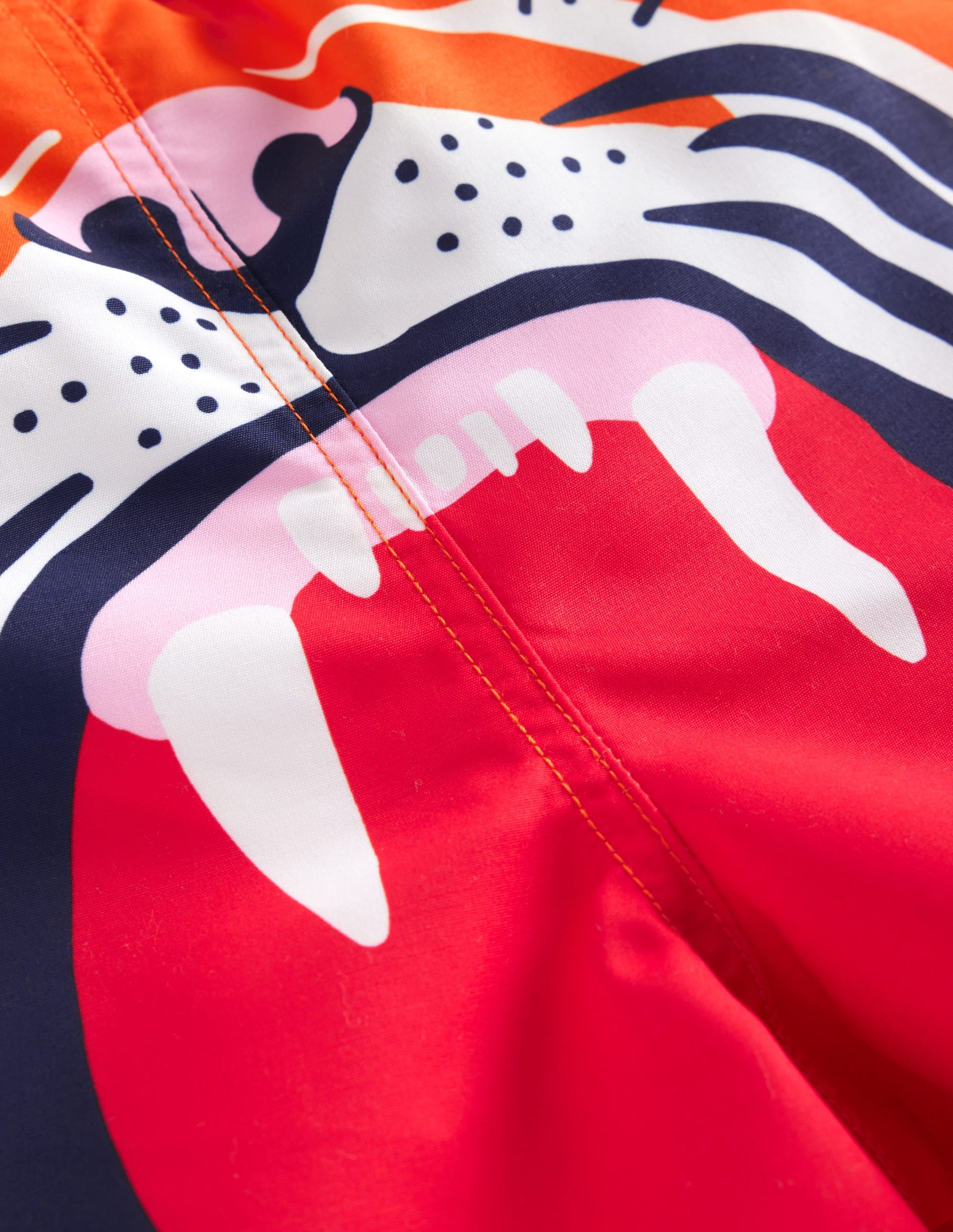 Swim Shorts-Mandarin Tiger-3
