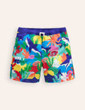 Swim Shorts-Multi Rainbow Reef