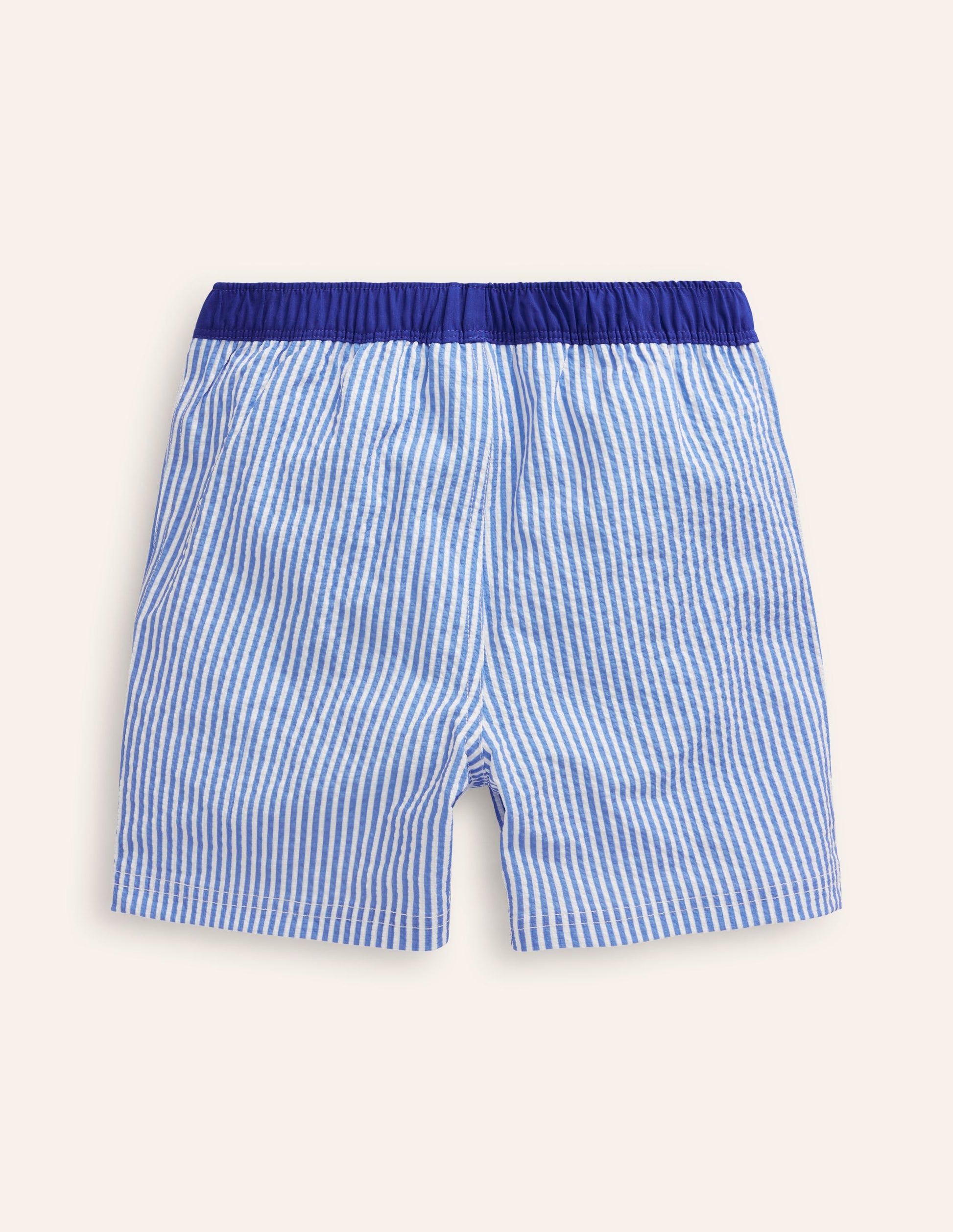Swim Shorts-Vintage Blue Seersucker-2