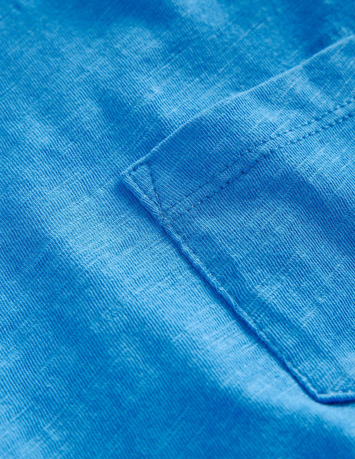 Washed Slub T-shirt-Cabana Blue - Image 3