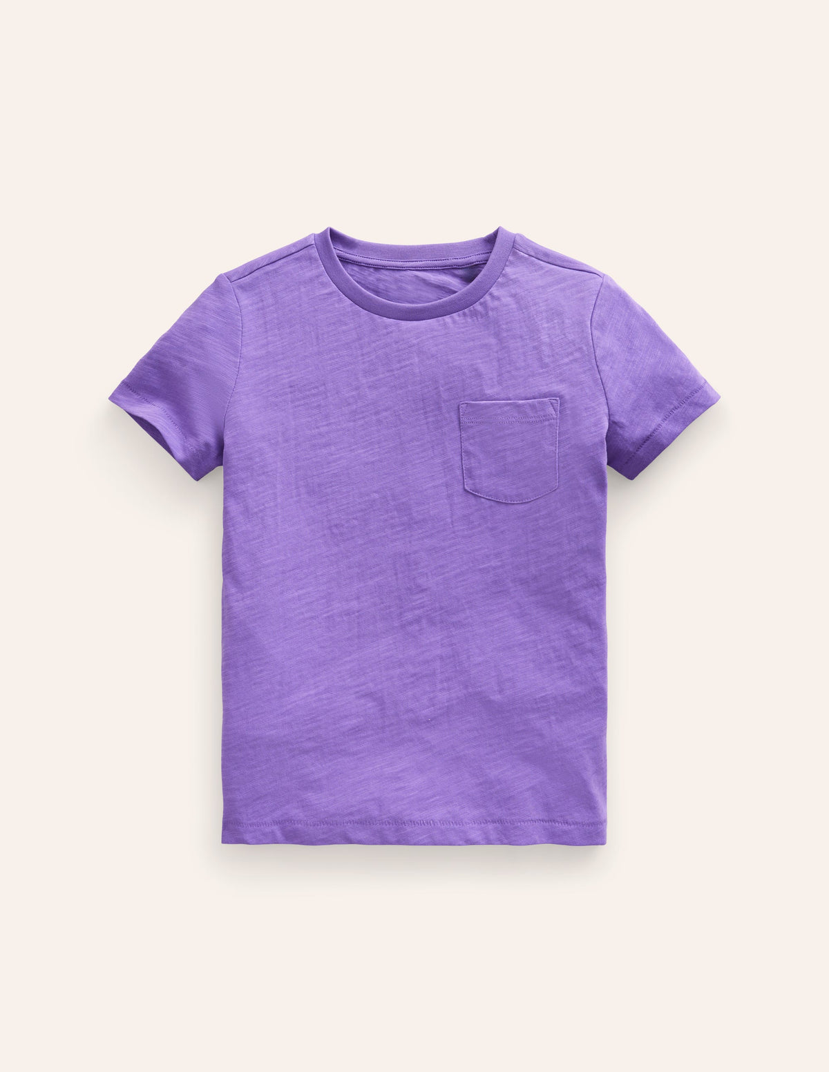 Washed Slub T-shirt-Crocus Purple - Image 1