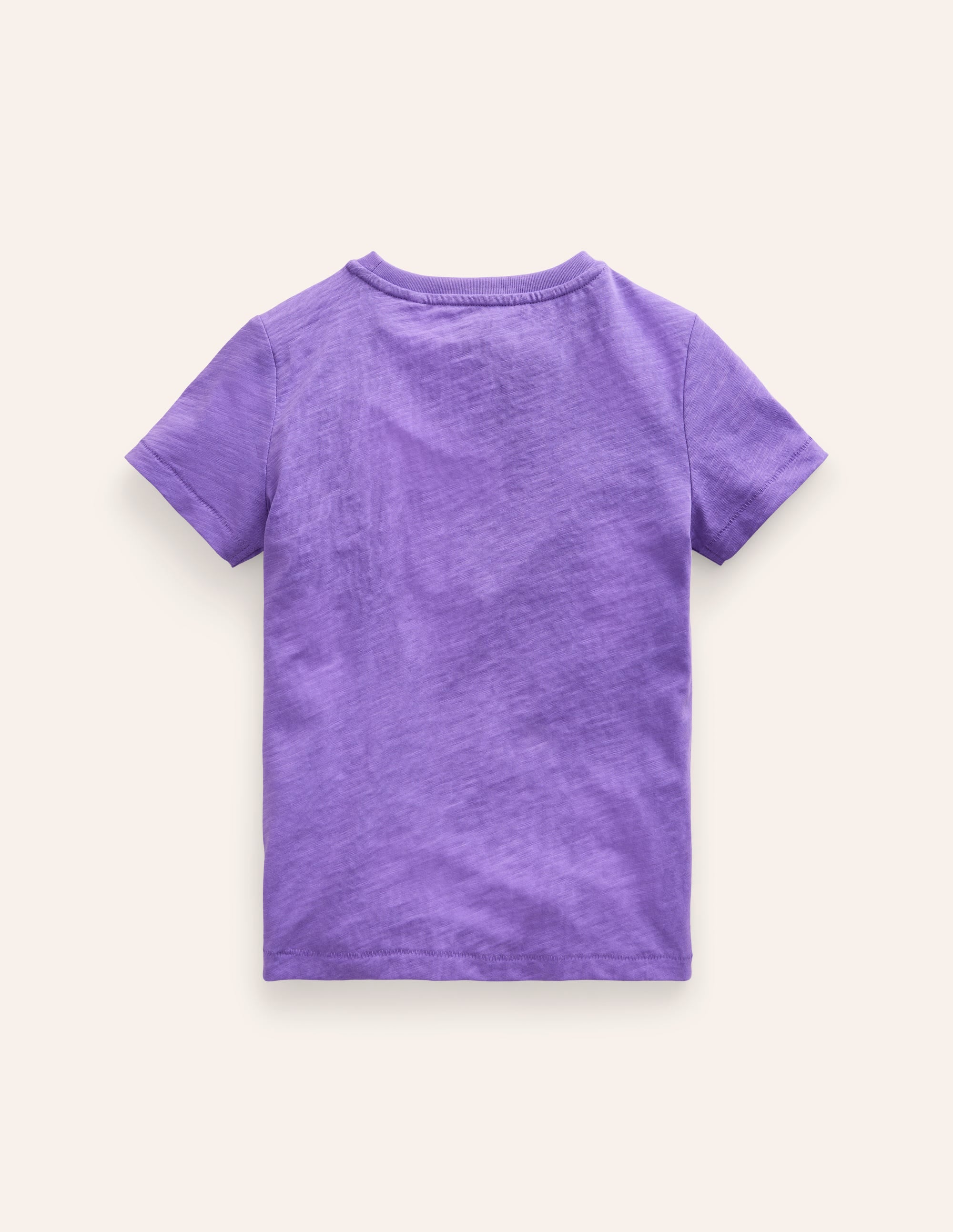 Washed Slub T-shirt-Crocus Purple - Image 2