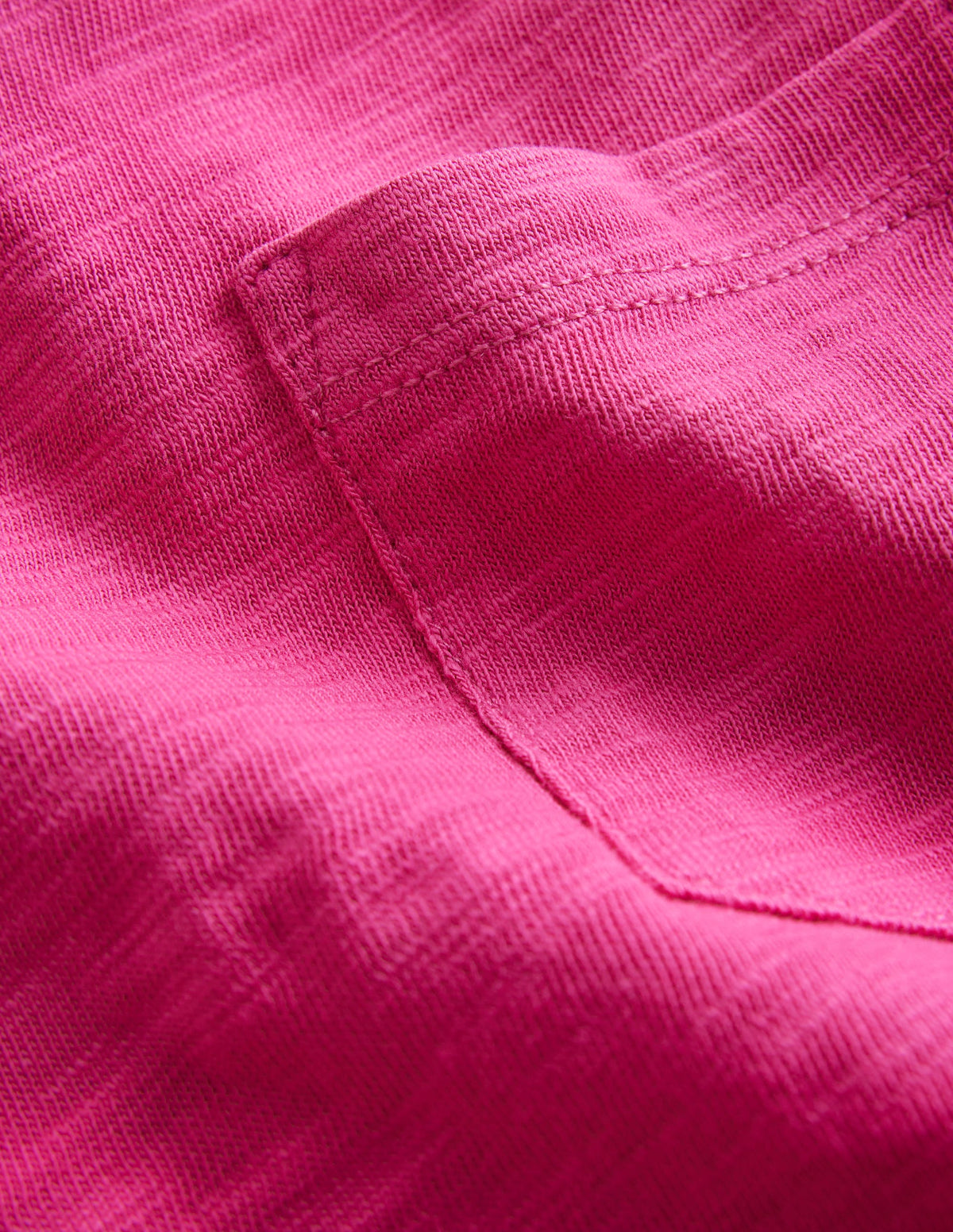 Washed Slub T-shirt-Amazing Pink-3