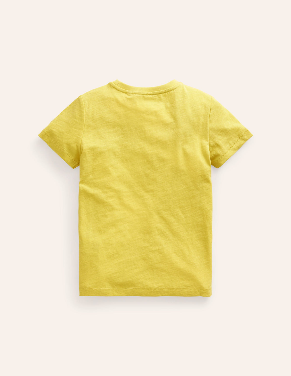 Washed Slub T-shirt-Zest Yellow - Image 2
