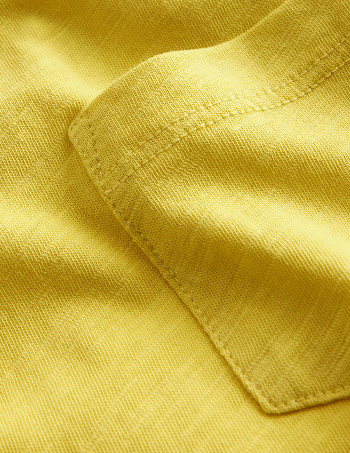 Washed Slub T-shirt-Zest Yellow - Image 3