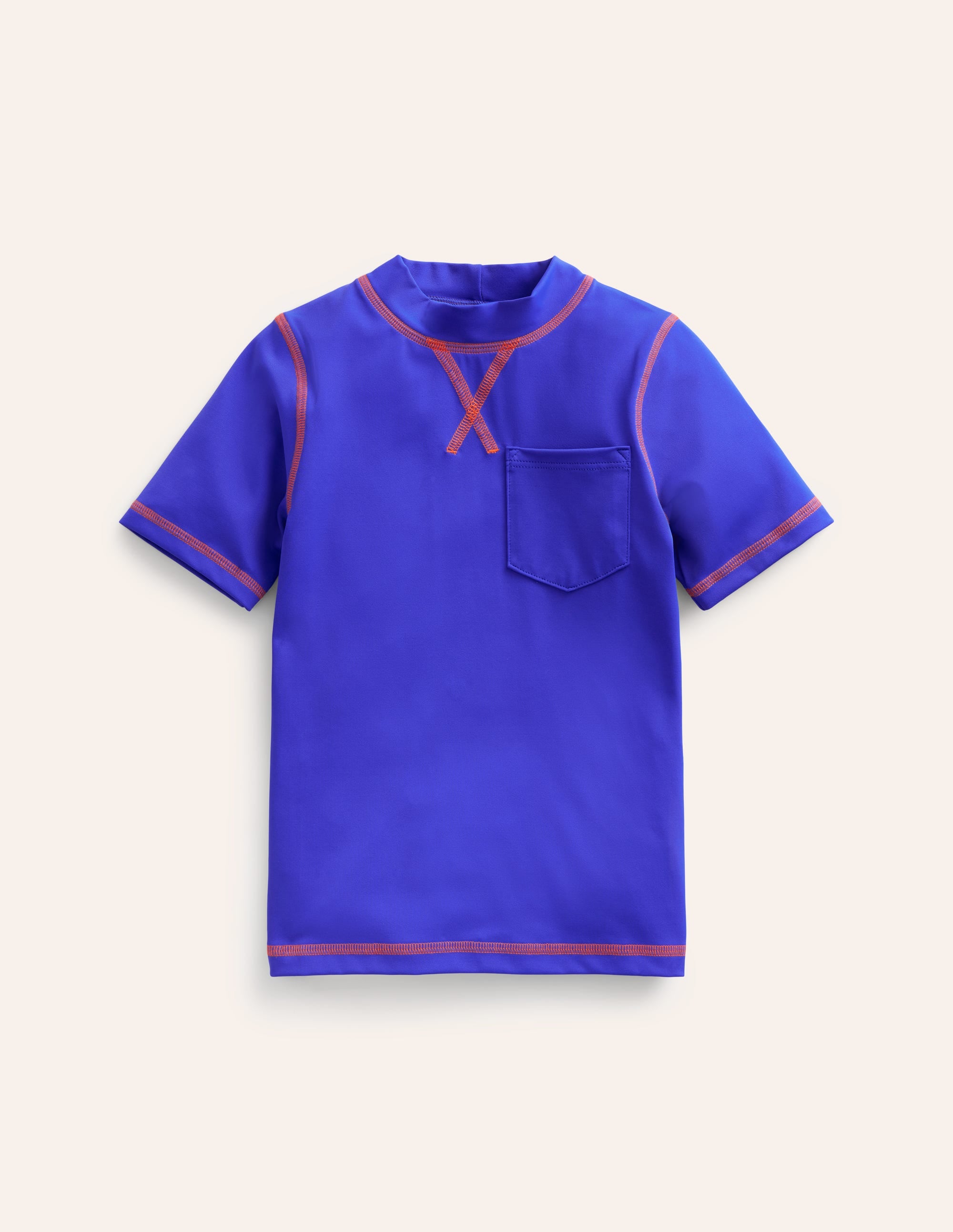 Short Sleeve Rash Vest-Blue Heron - Image 1