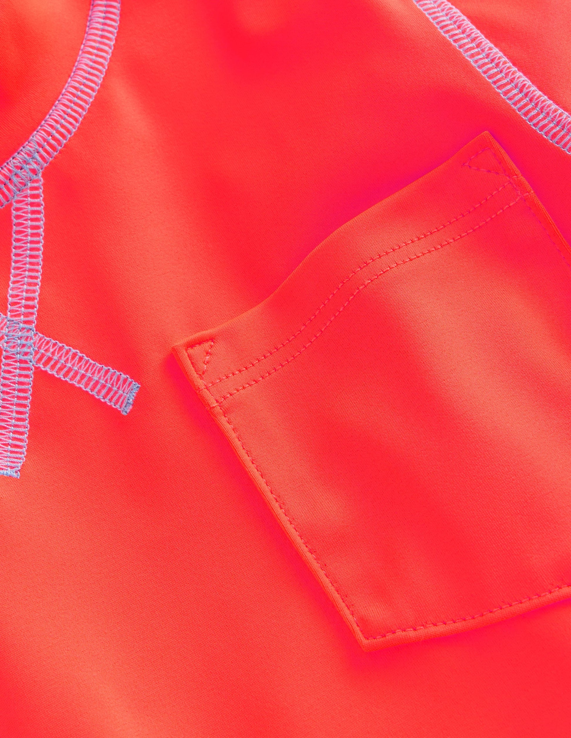 Short Sleeve Rash Vest-Paradise Orange-3
