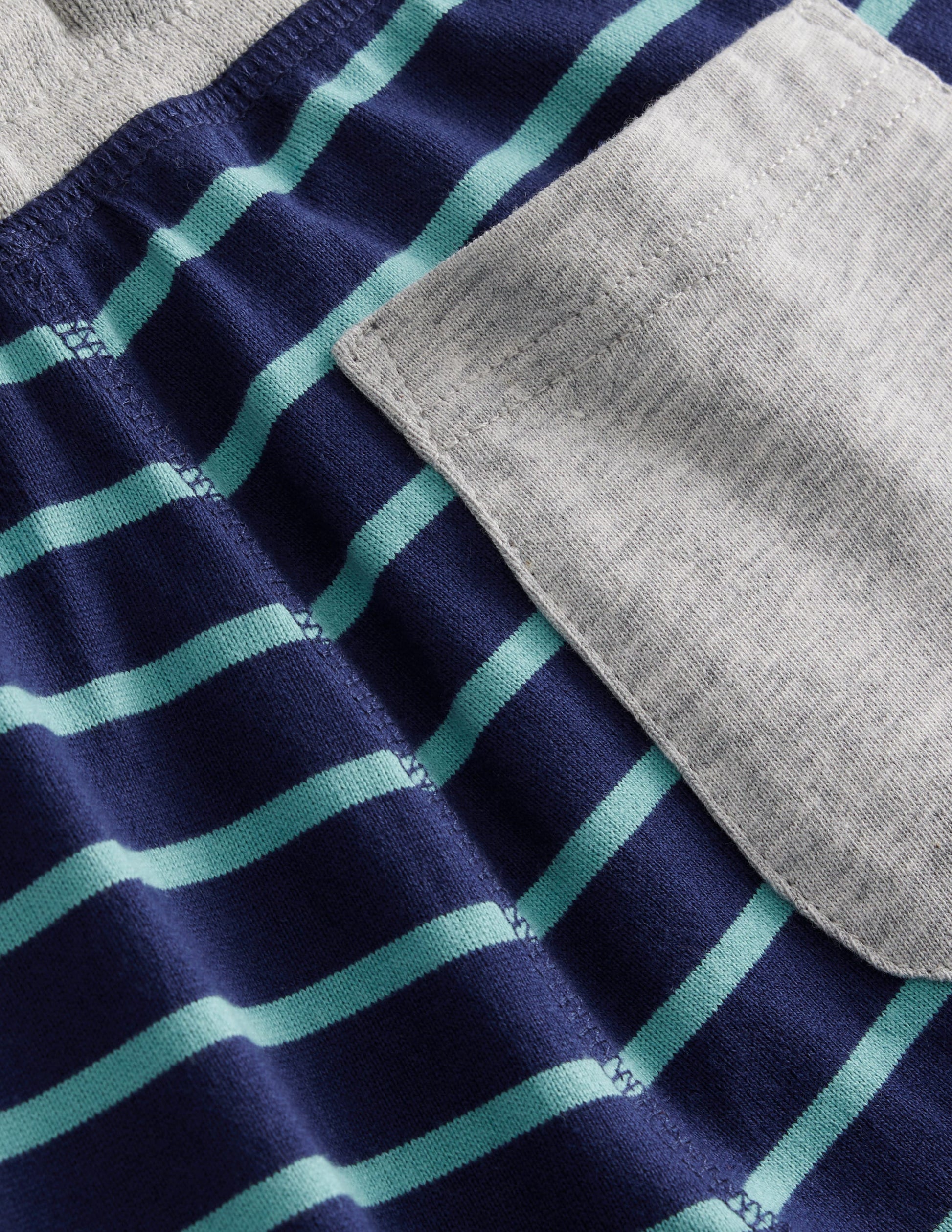 Jersey Baggies-BlueJay/ Georgian Blue Stripe-3