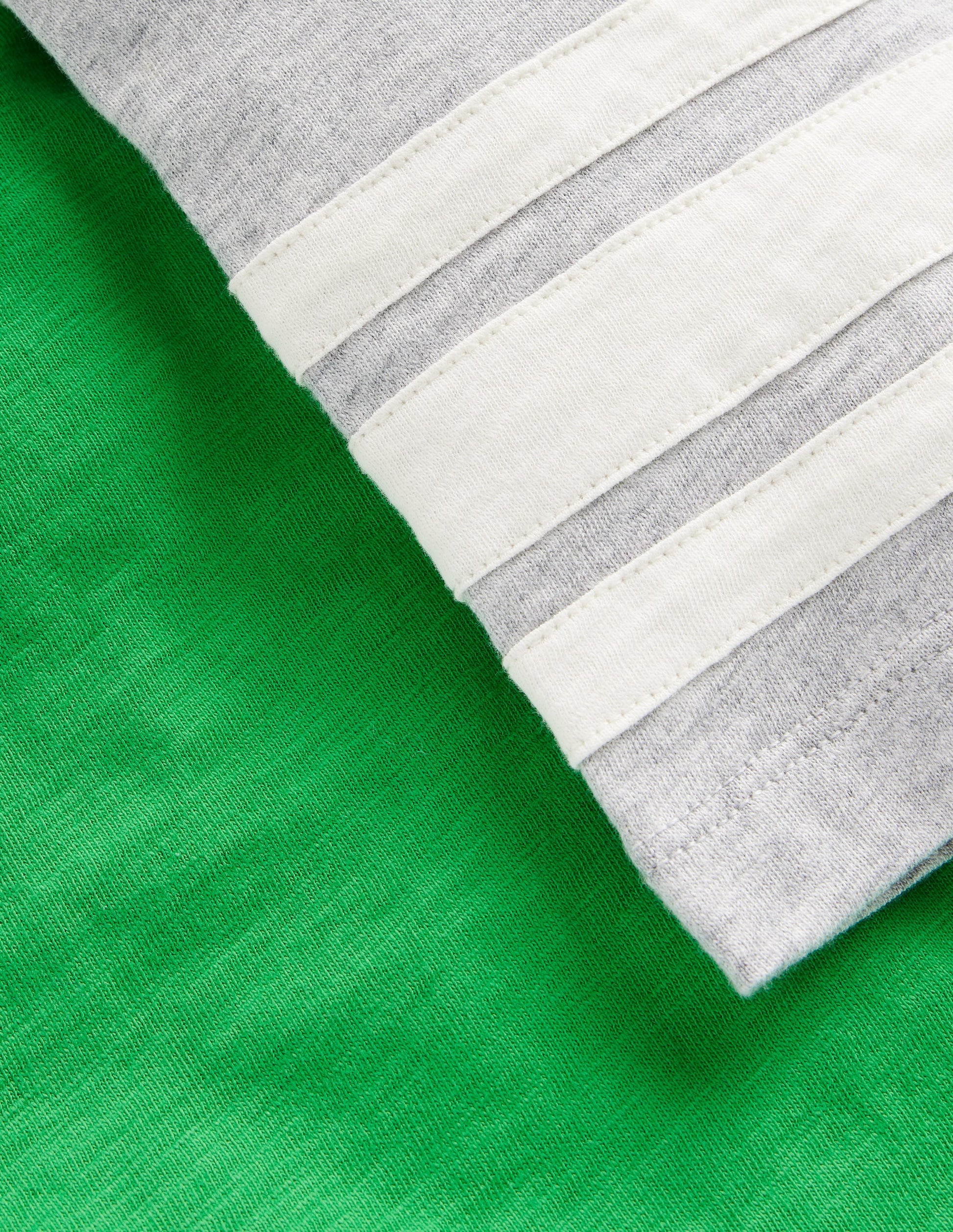 Short Sleeve Raglan T-shirt-Pea Green/Grey Marl/Calico-3