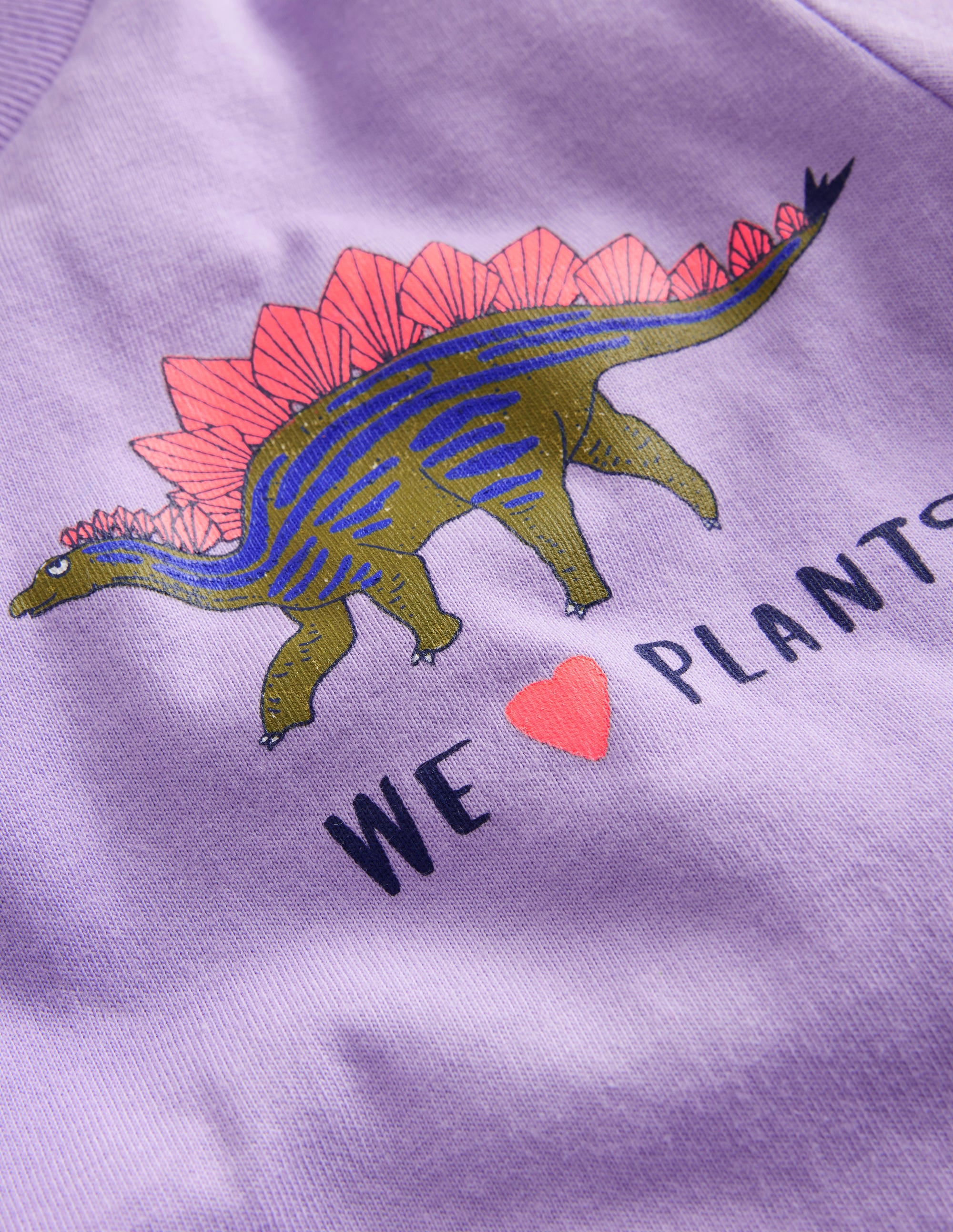 Front & Back Printed T-shirt-Misty Lavender - Image 3