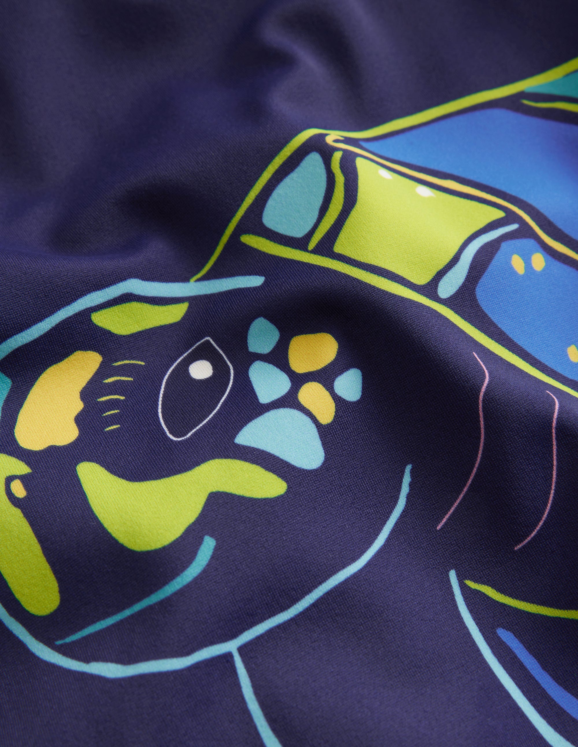 Logo Rash Vest-Turtle Blue - Image 3