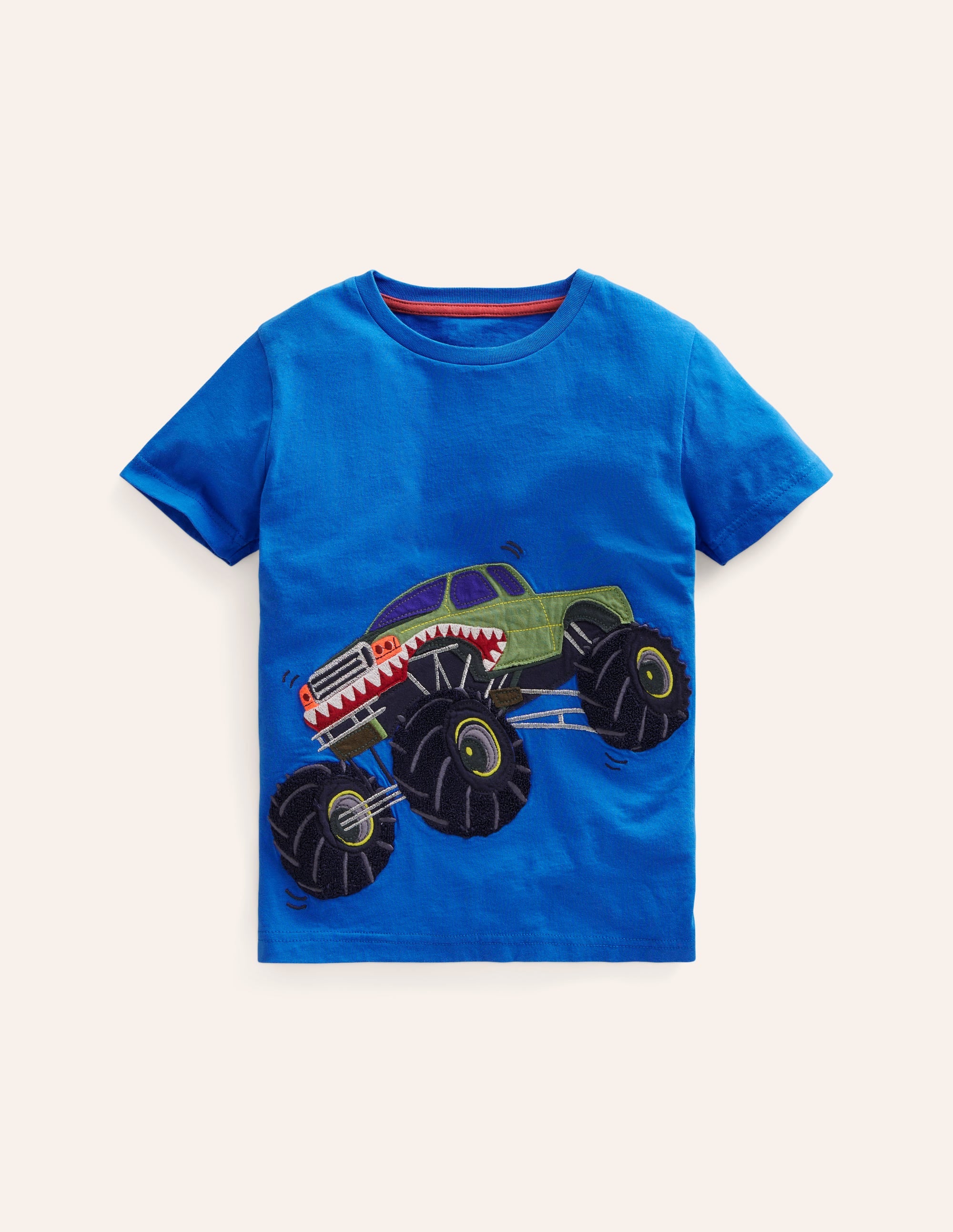 Monster Truck T-shirt-Duck Egg Blue Truck - Image 1