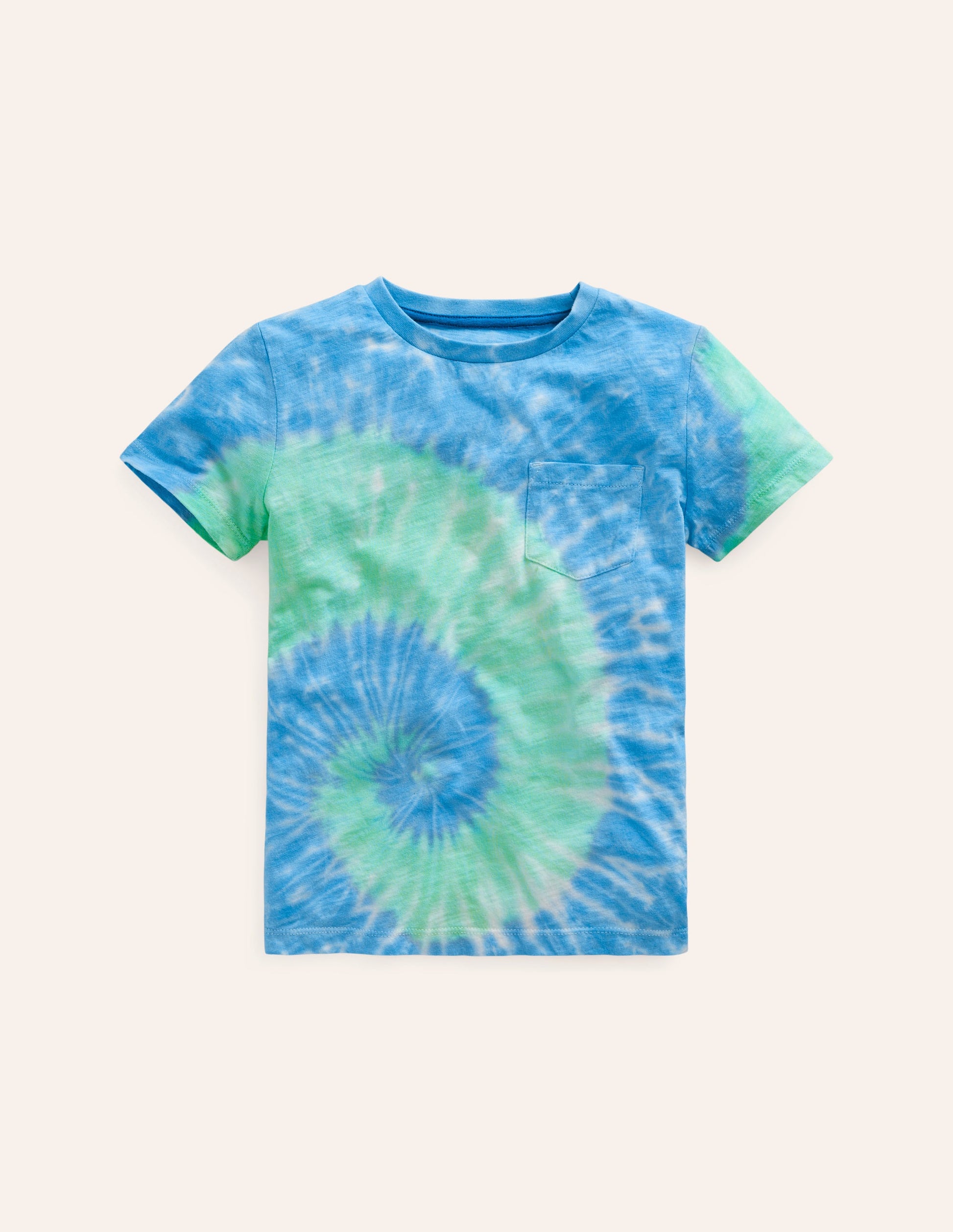Tie Dye T-shirt-Blue Tie Dye-1