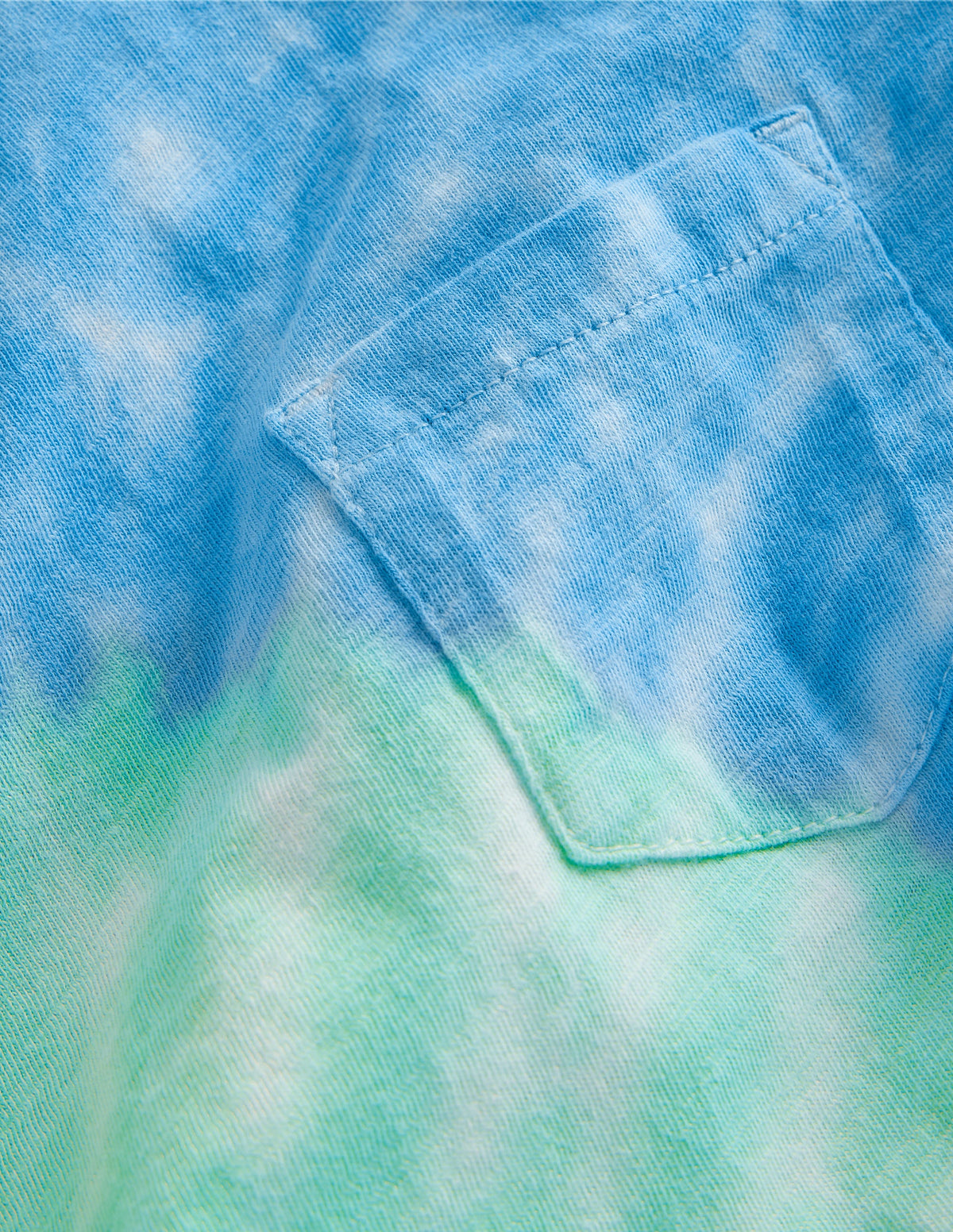 Tie Dye T-shirt-Blue Tie Dye - Image 3