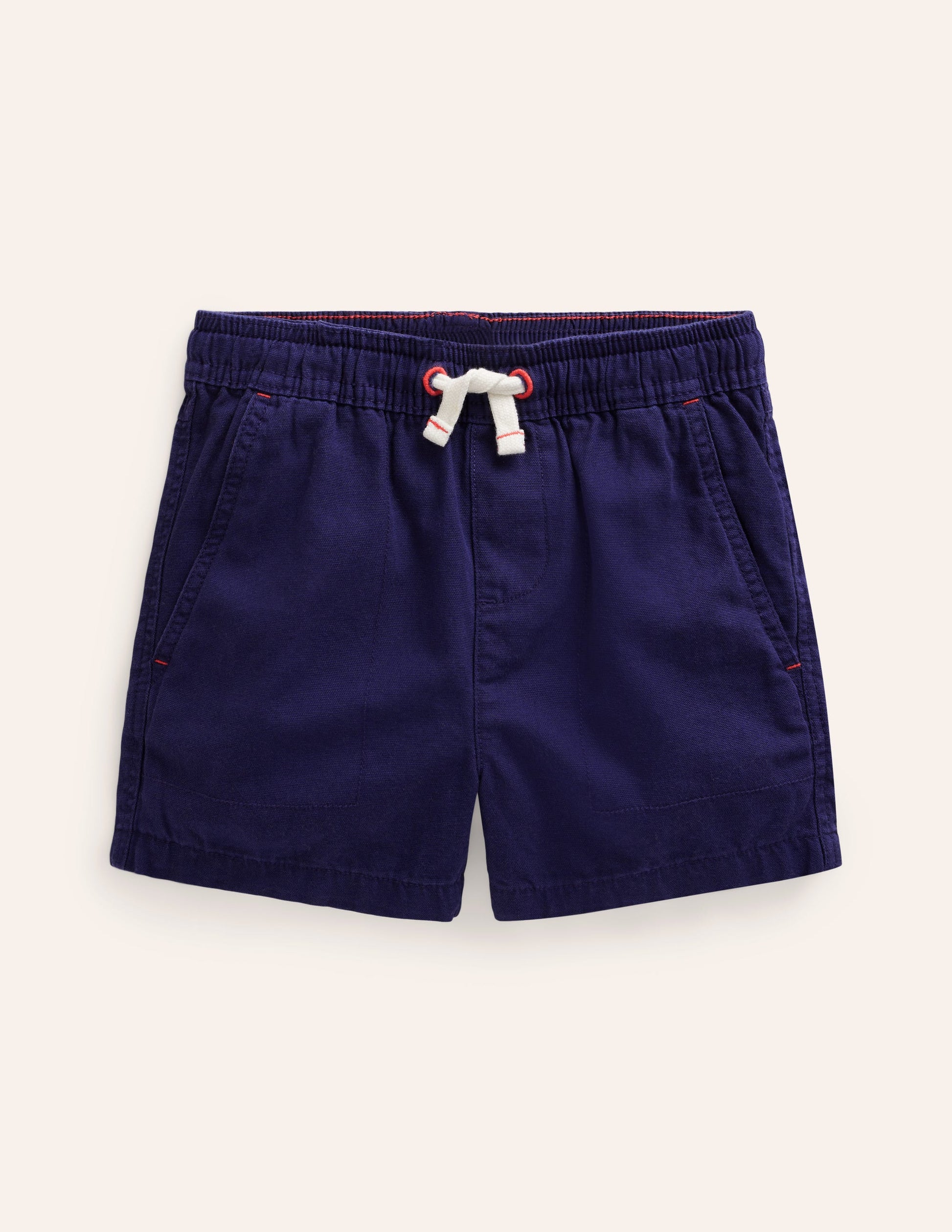 Pull-on Dock Shorts-College Navy-1