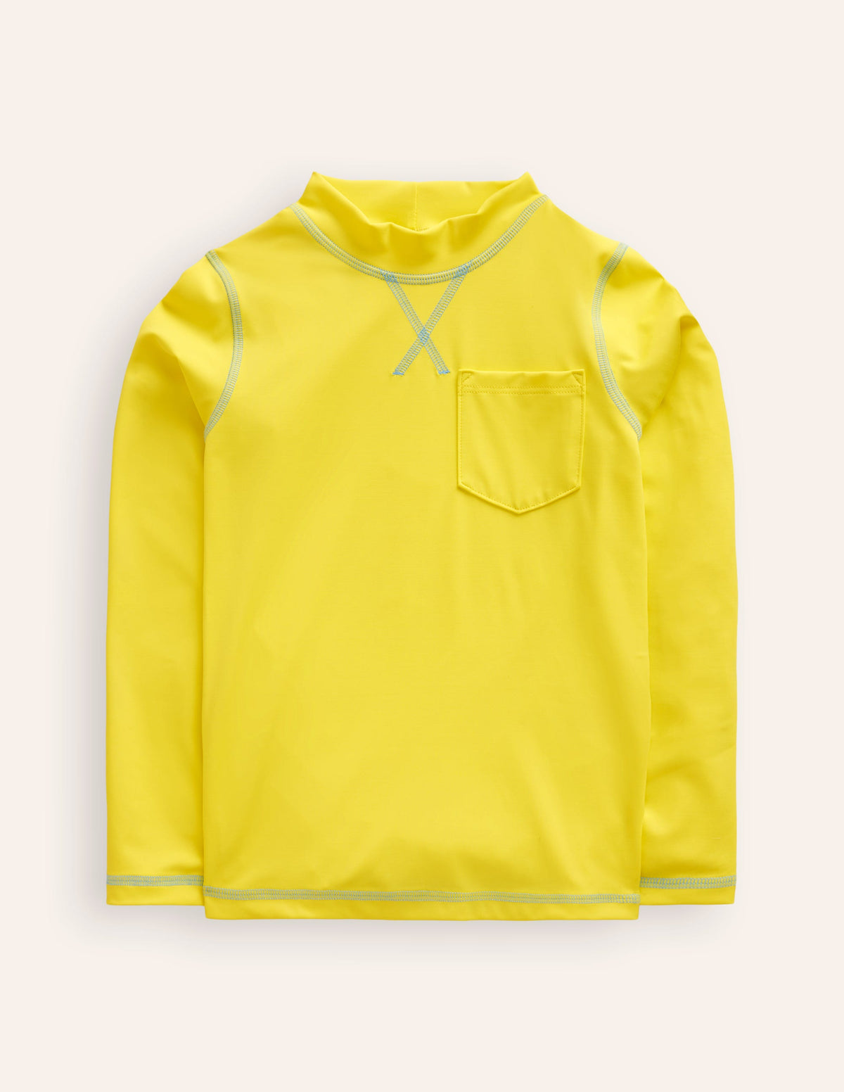 Long Sleeve Rash Vest-Citrus-1