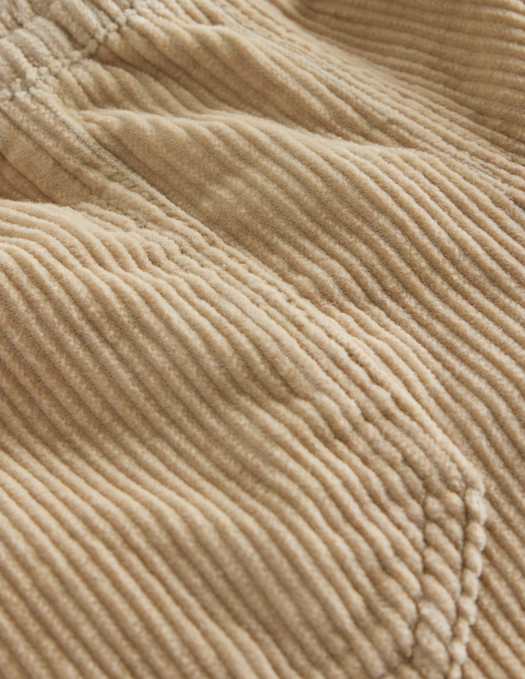 Pull-on Cord Trousers-Soft Stone - Image 3