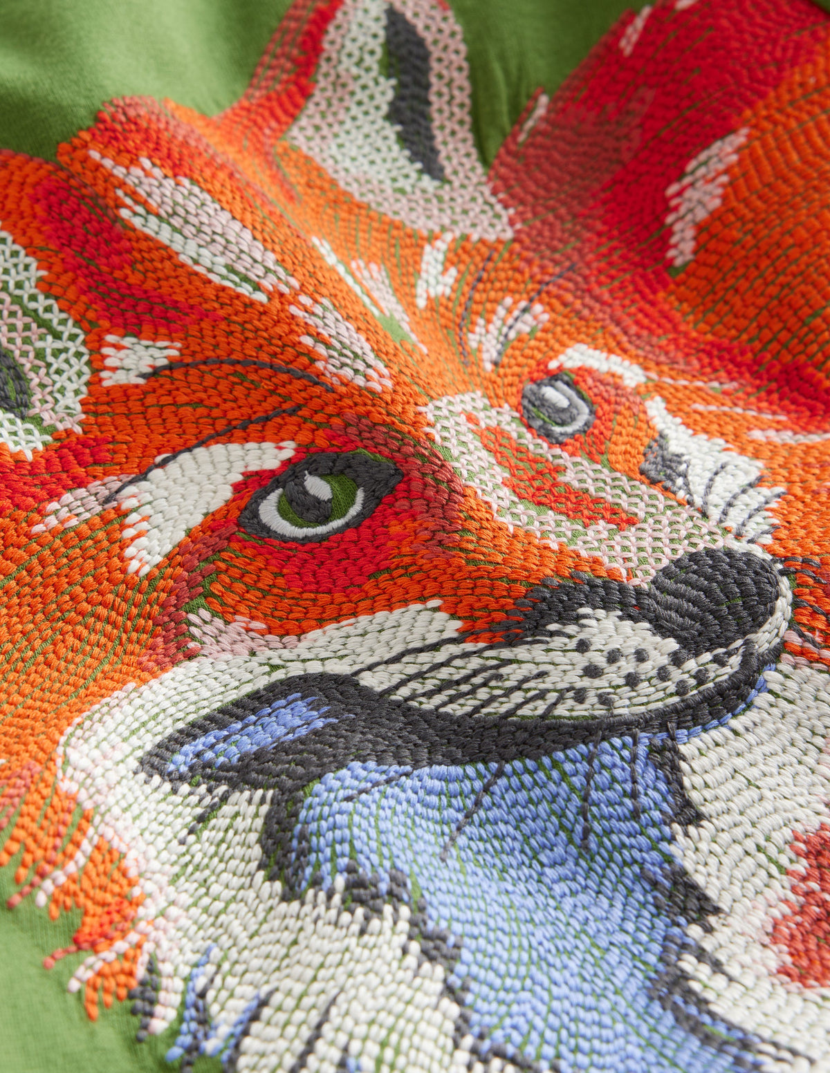 Superstitch T-shirt-Leaf Green Fox - Image 3