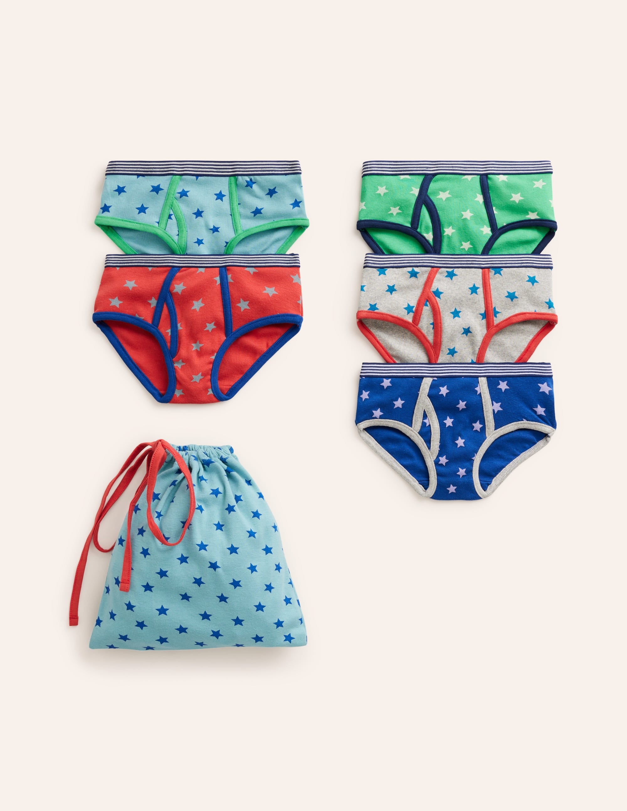 Pants 5 Pack-Multi Star - Image 1