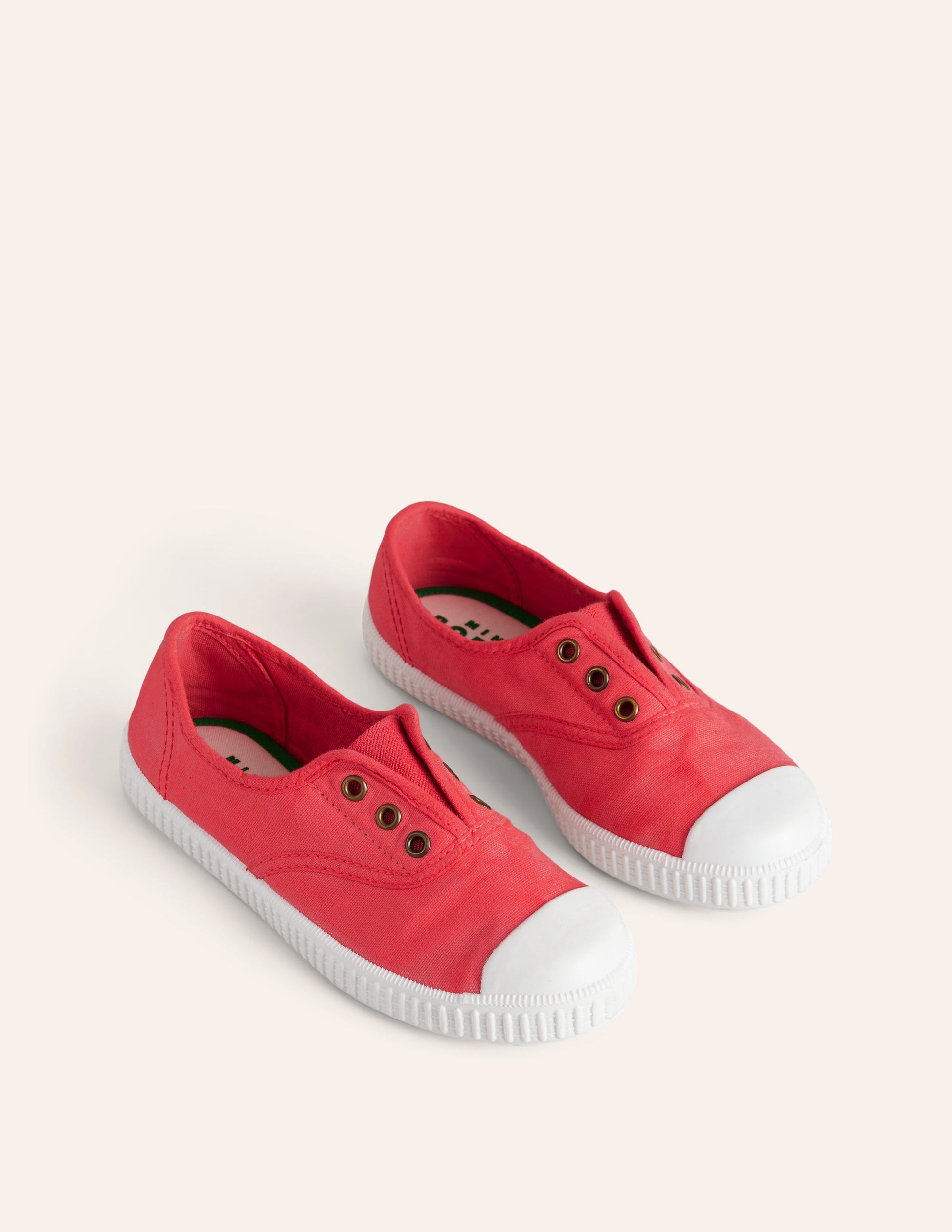 Laceless Canvas Pull-ons-Jam Red-2