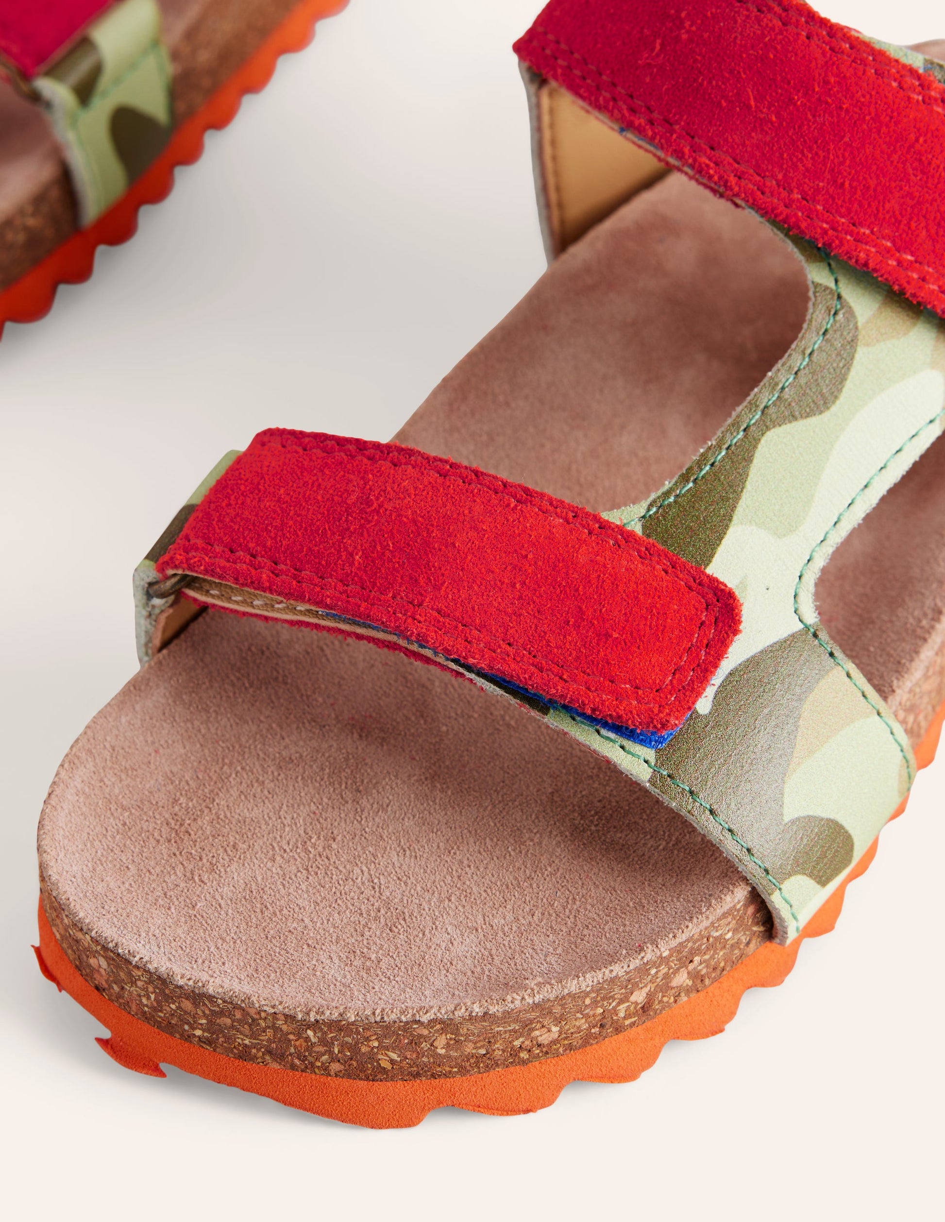 Leather Sandal-Camo Print-3
