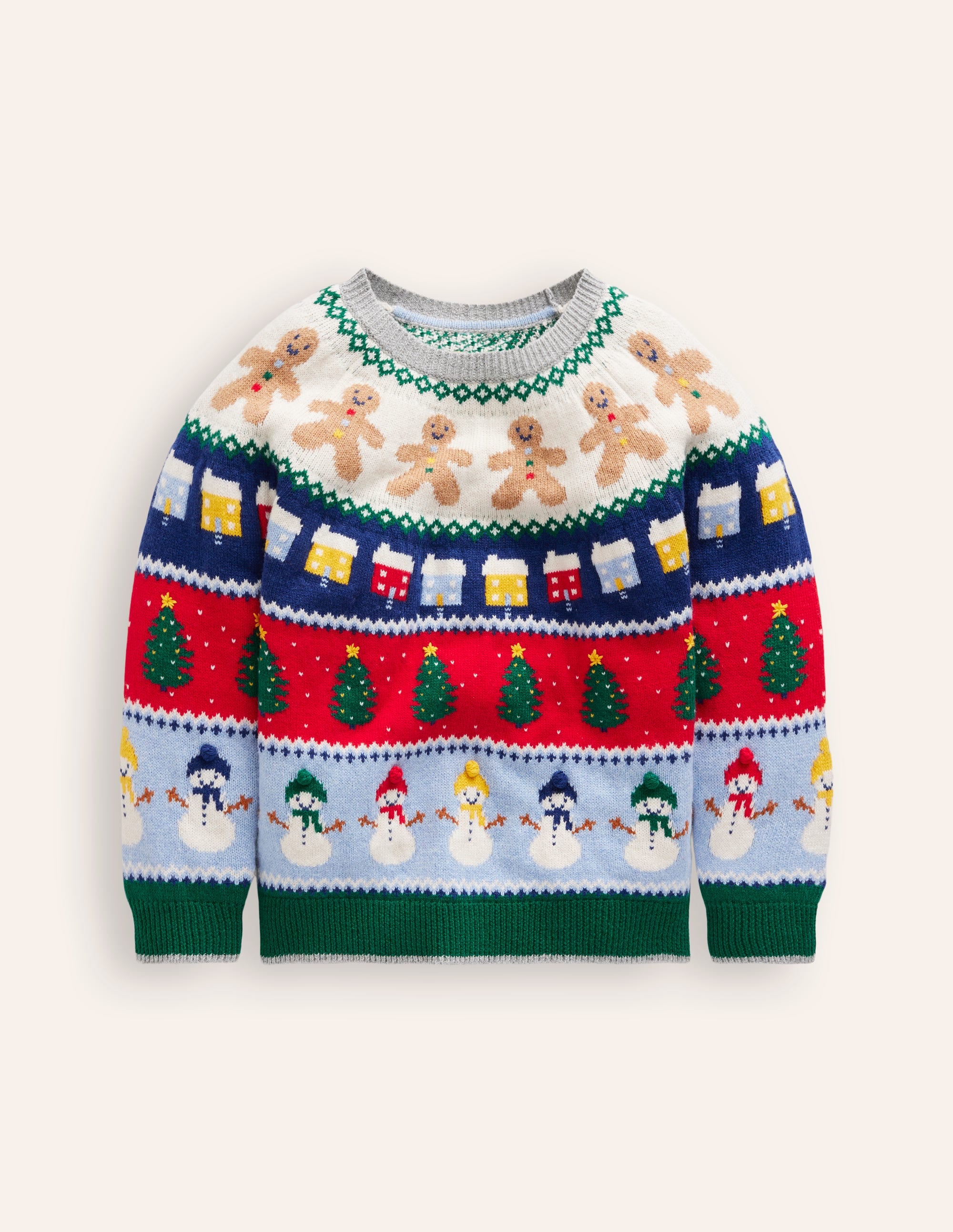 Fair Isle Jumper-All Over Christmas - Image 4